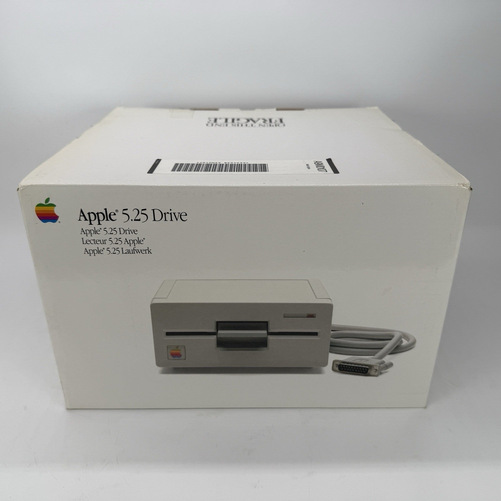 Vintage Apple 5.25" External Floppy Disk Drive A9M0107 Box and origional packing