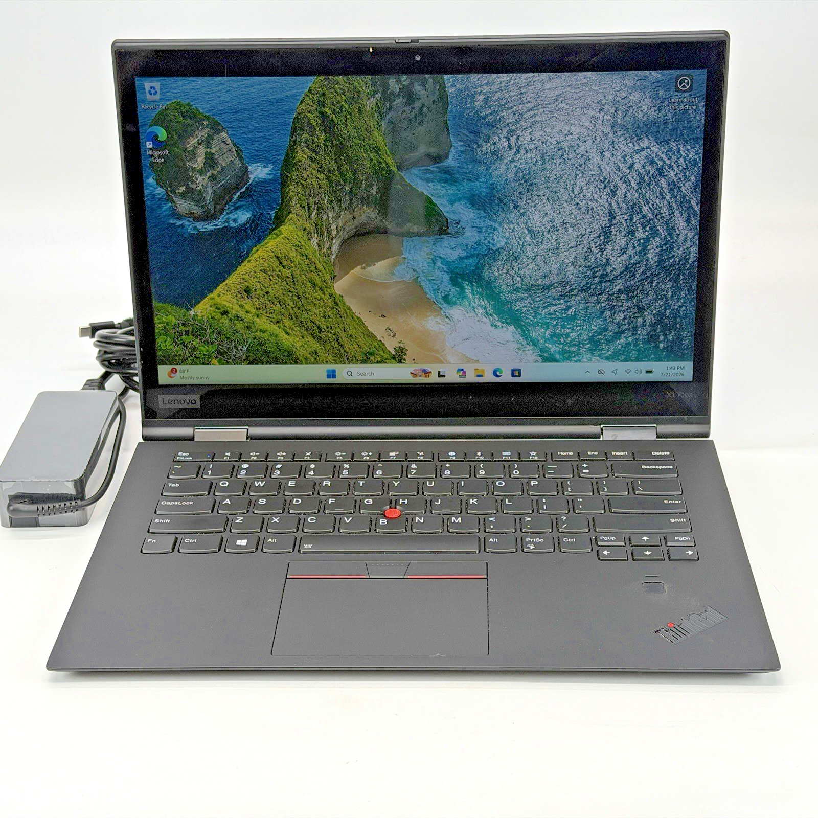 Lenovo ThinkPad x1 Yoga Gen 3 i5-8th Gen Touch 14" 16 GB RAM 256 GB SSD Win 11