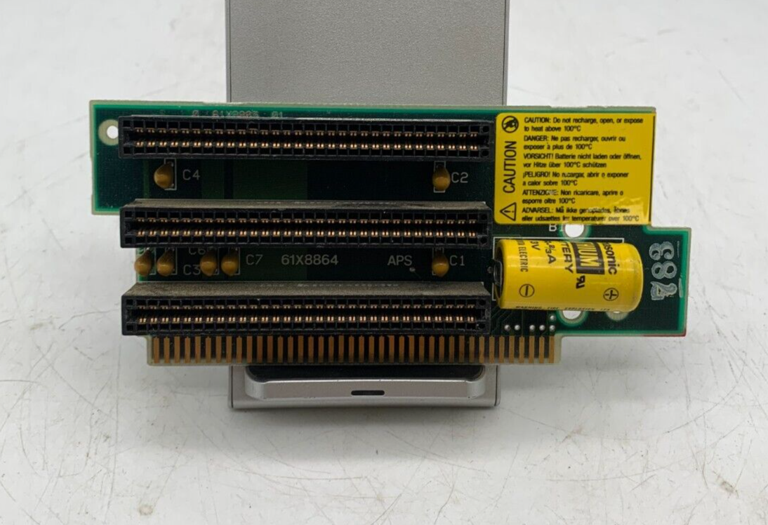 IBM PS/2 Model 30 Type 8530 IBM 61X8864 Riser Card (Bus Adapter) W/Battery