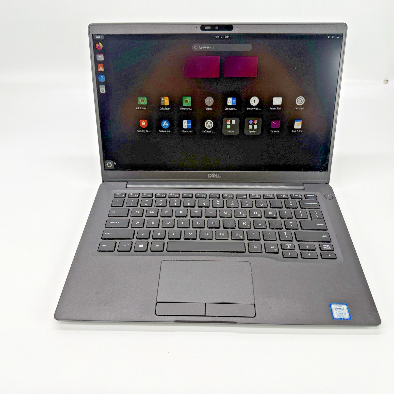 Dell Latitude 7400 Intel i5-8265u 8 GB RAM 512 GB SSD (NVMe) Linux Ubuntu