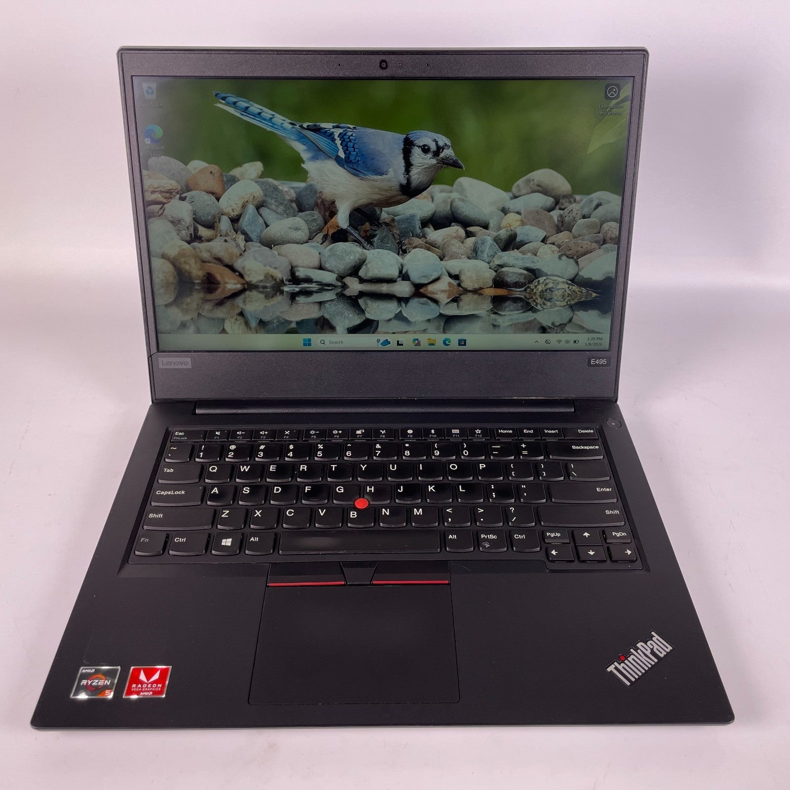 Lenovo ThinkPad E495 AMd Ryzen 5-5300u 2.1GHz 8GB Ram 256GB NVME Windows 11