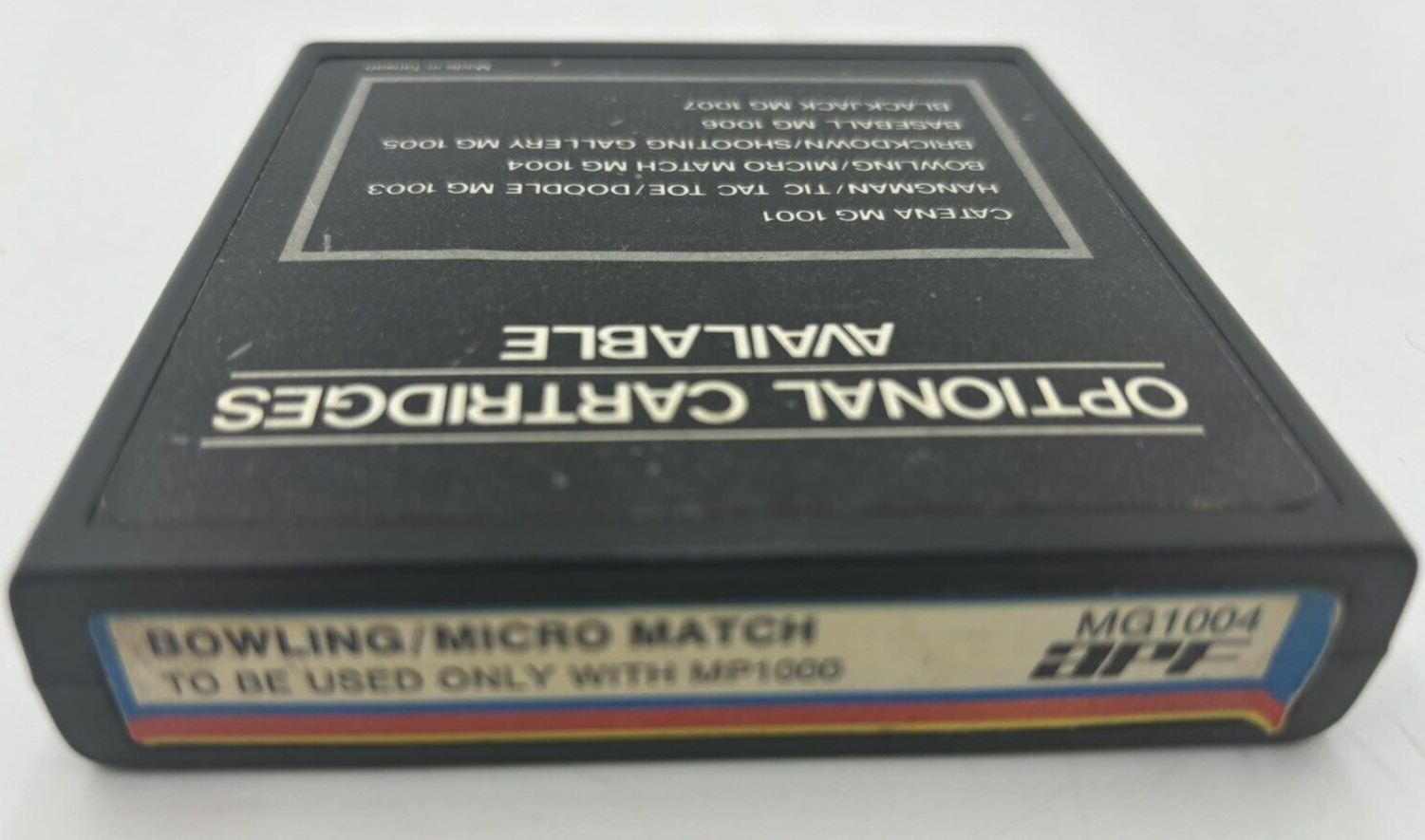 Bowling/Micro Match Game Cartridge For The APF MP1000 Video Game MG1004.