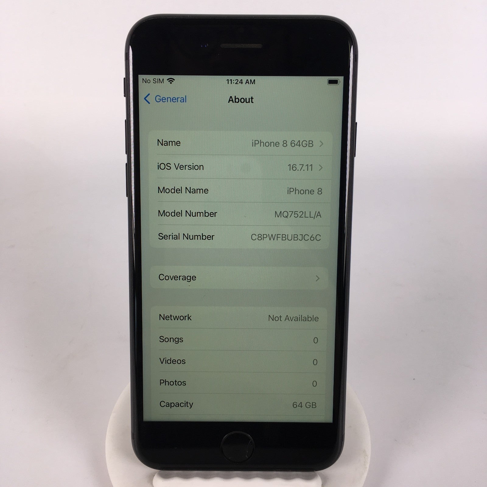 Apple iPhone 8 64GB Space Gray - Verizon