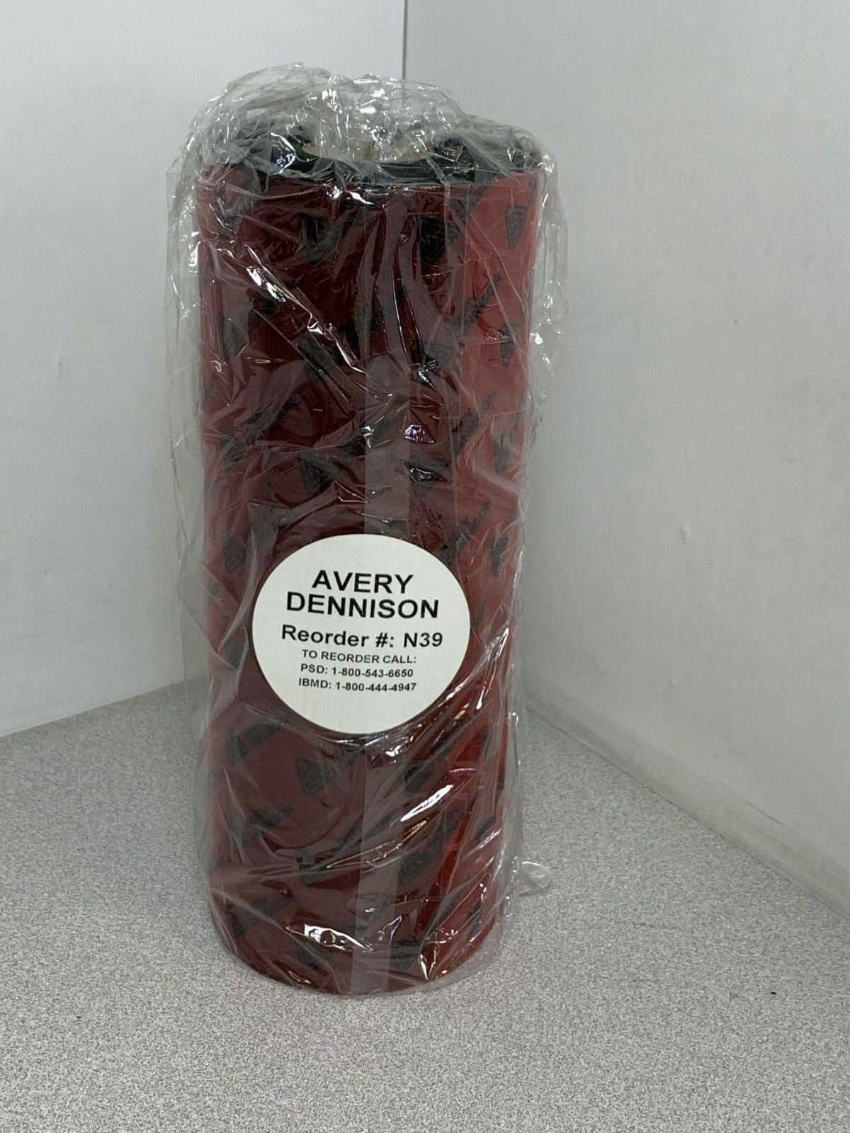 23 AVERY DENNISON BLACK Printer Ribbon