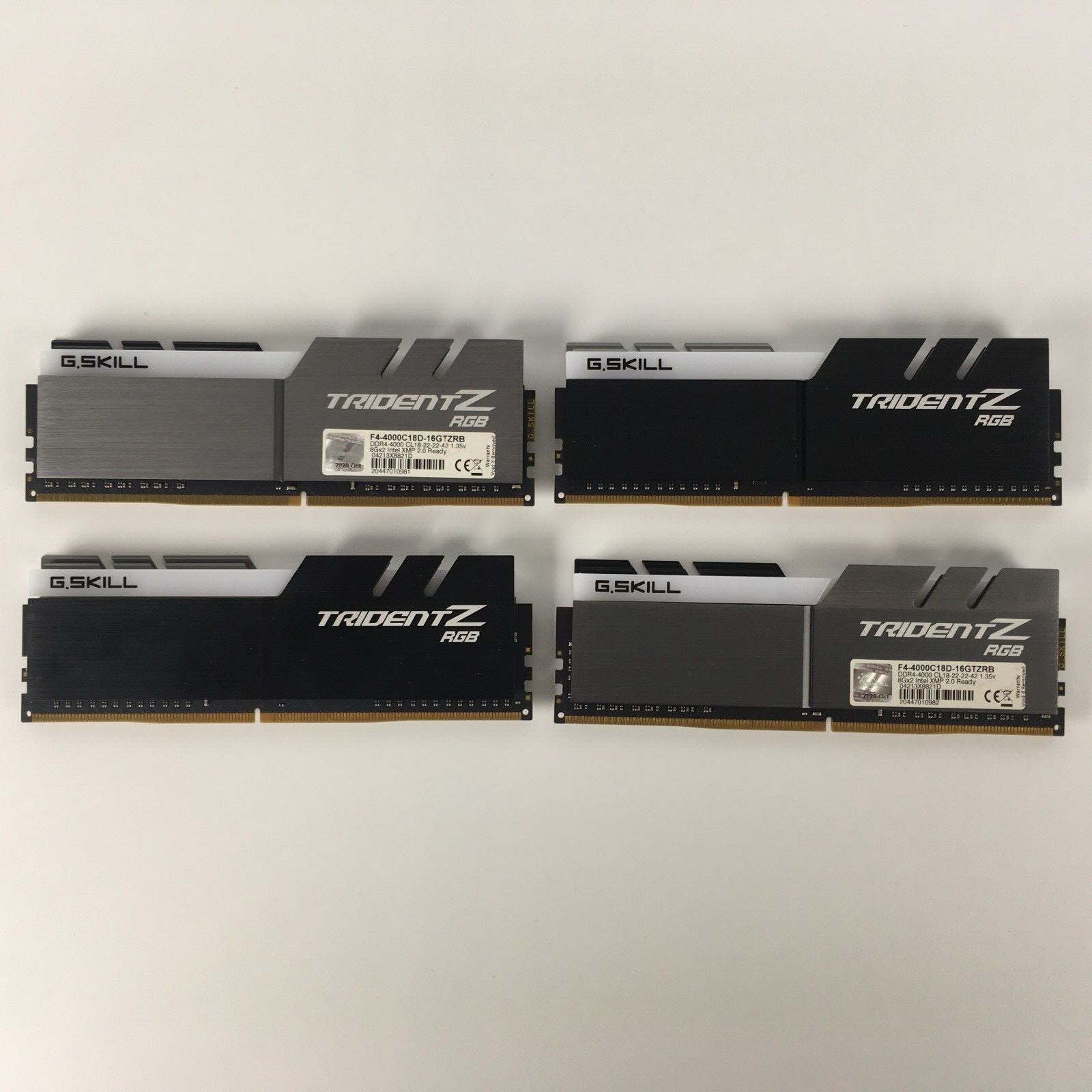 G.Skill Trident F4-4000C18D-16GTZRB CL18 DDR4 RGB