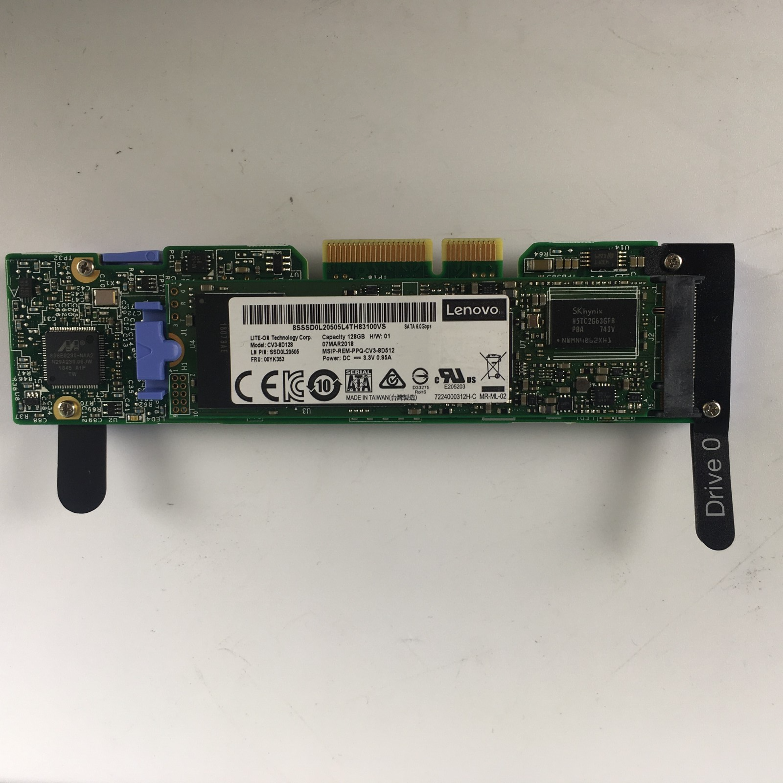 Lenovo ThinkSystem SR650 x2 Intel Silver 4114 2.2GHz 128GB DDR4 RAM 2x128GB m.2