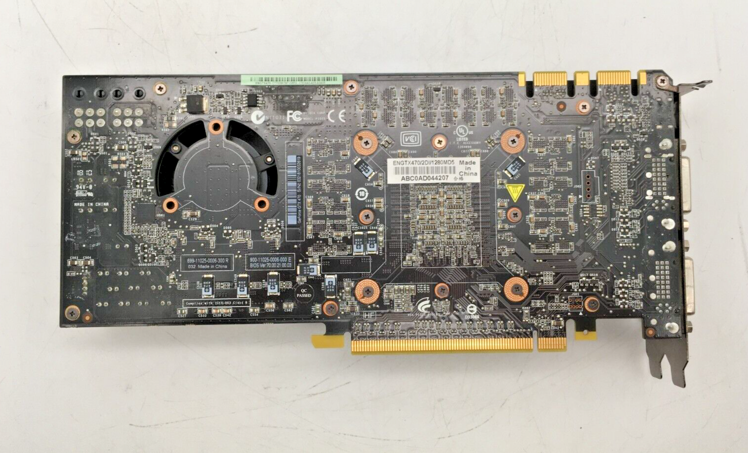 ASUS ENGTX470/2DI/1280MD5 GeForce GTX 470 1.25GB