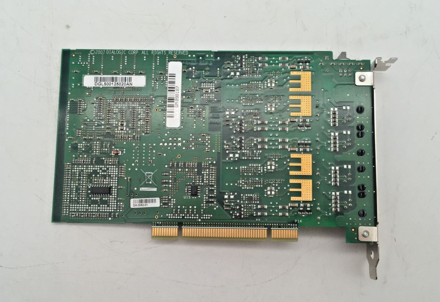 Dialogic D4PCIUFW 44-0053-02 4 PortAnalog Voice Board PCI Card