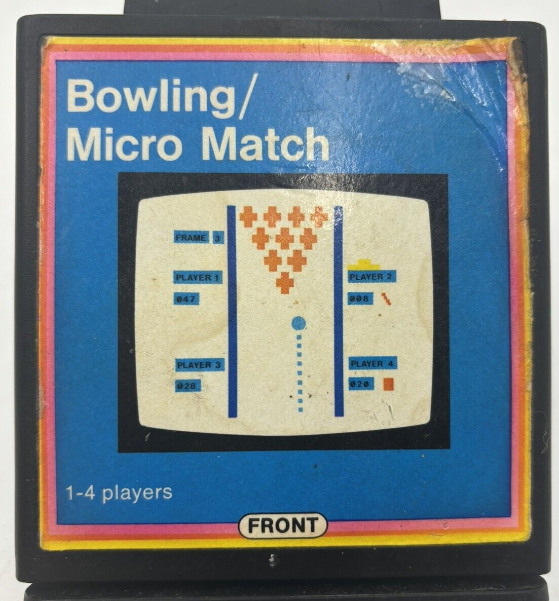 Bowling/Micro Match Game Cartridge For The APF MP1000 Video Game MG1004.