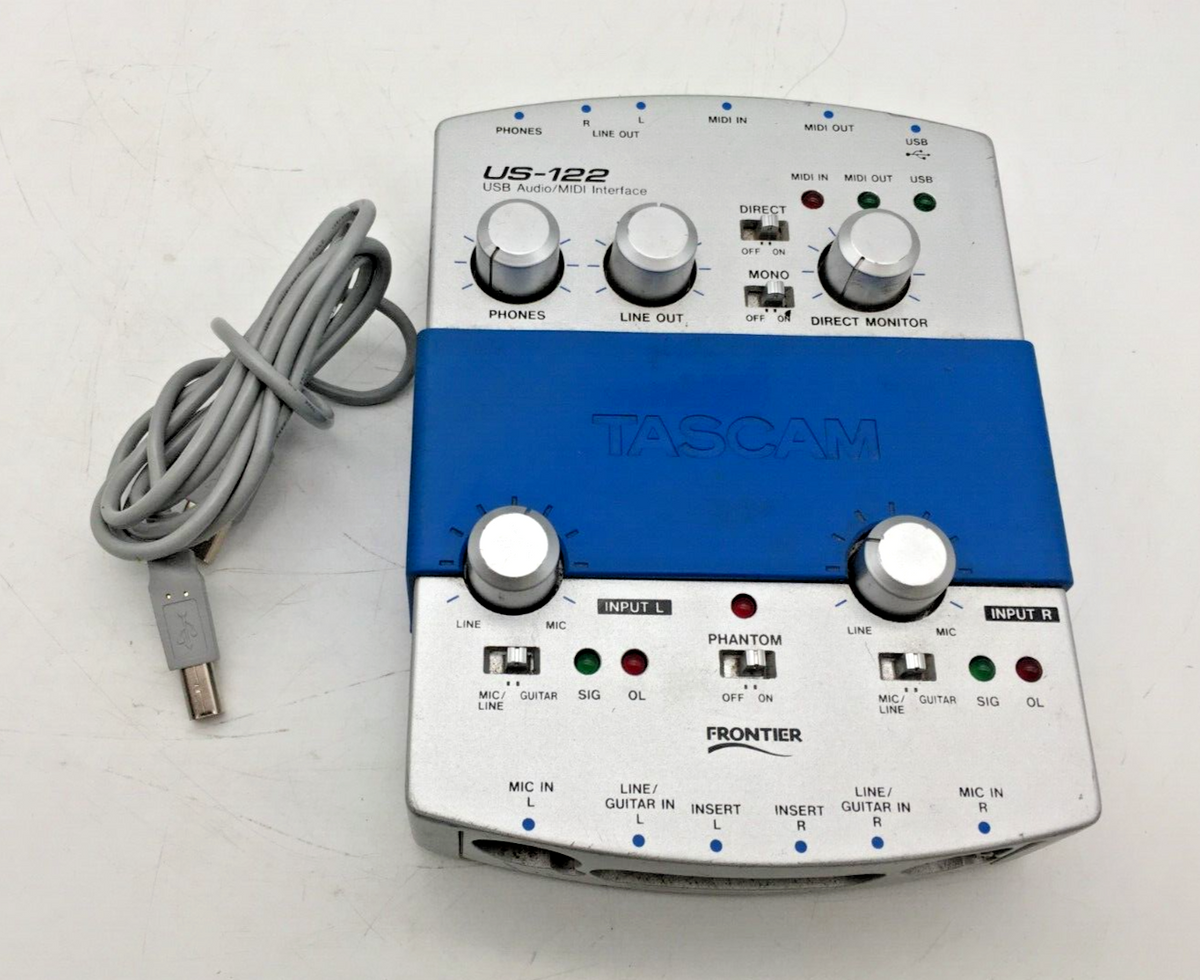 Tascam US-122 Home Recording Interface
