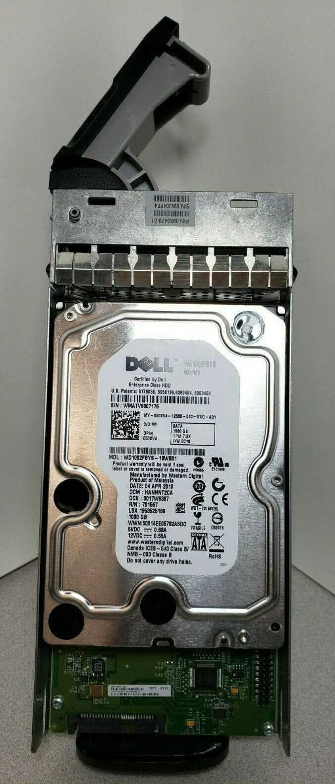 Dell Equalogic PS4000 Caddy, WS1002FBYS, 7.2krpm