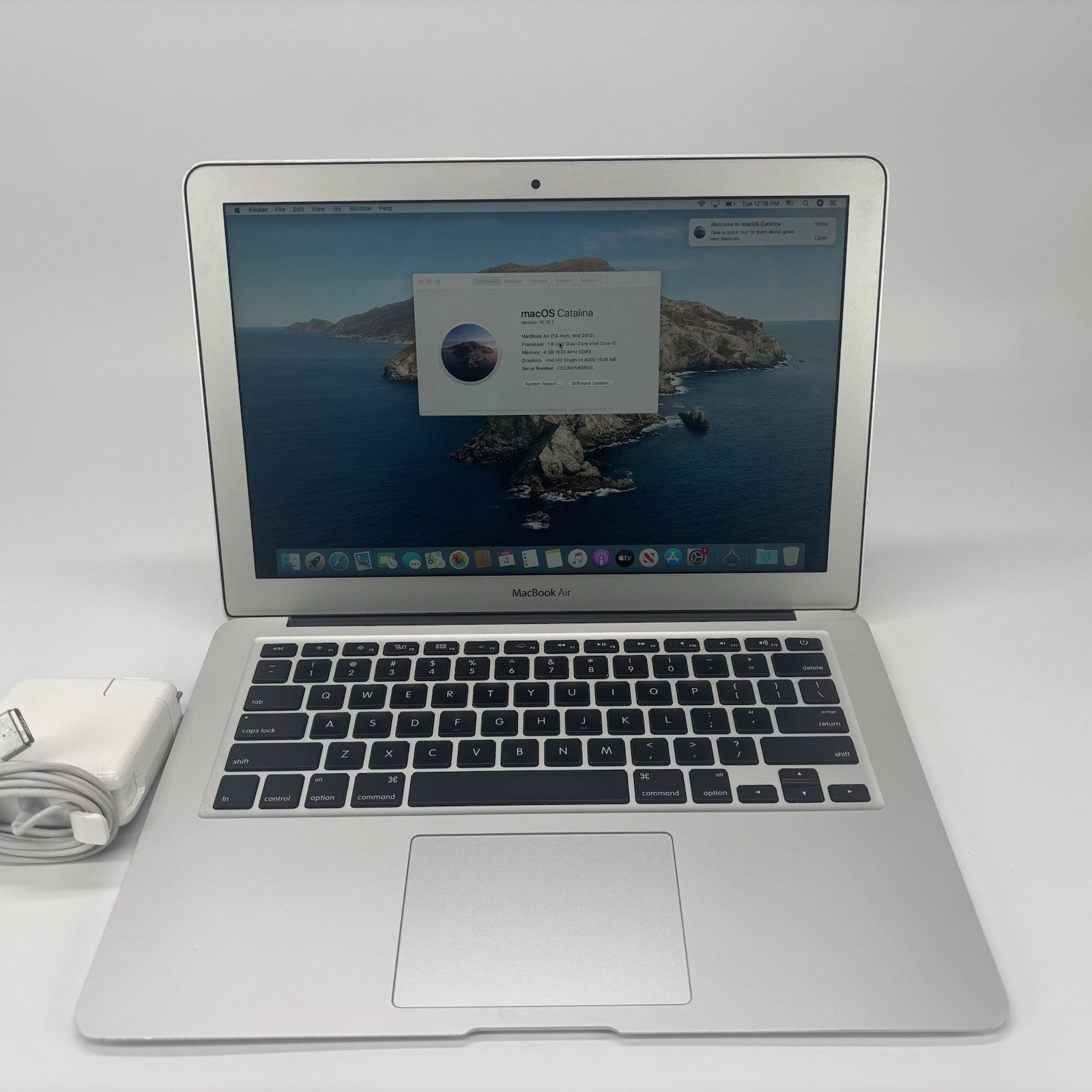 Apple MacBook Air A1466 (2012) Intel i5-3427u 1.80 GHz 4 GB RAM 500 GB SSD