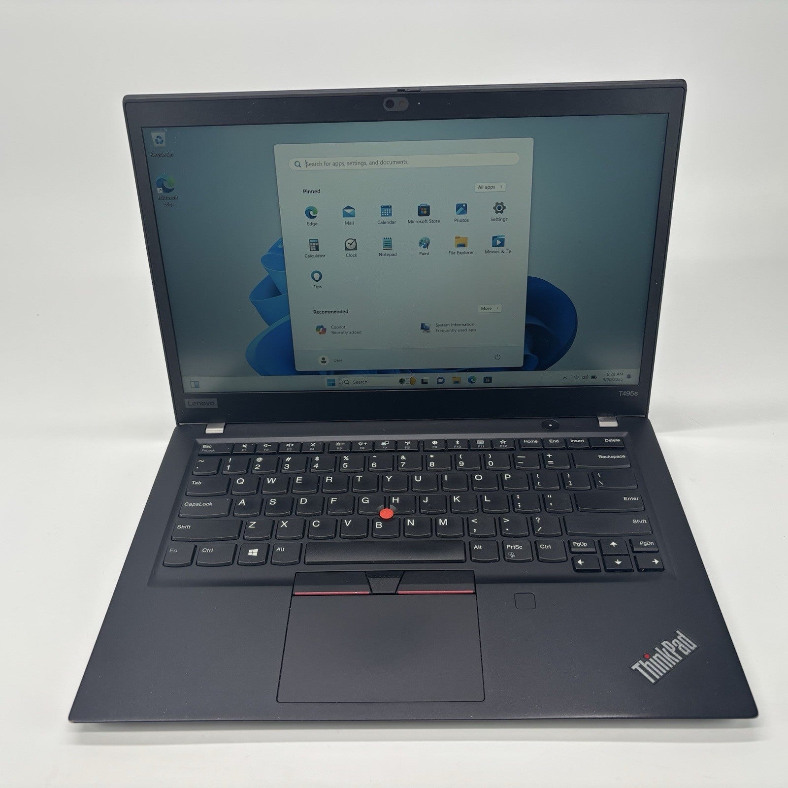 Lenovo ThinkPad T495s AMD Ryzen 7 Pro 2.30 GHz 8 GB RAM 256 GB SSD (LOCKED BIOS)