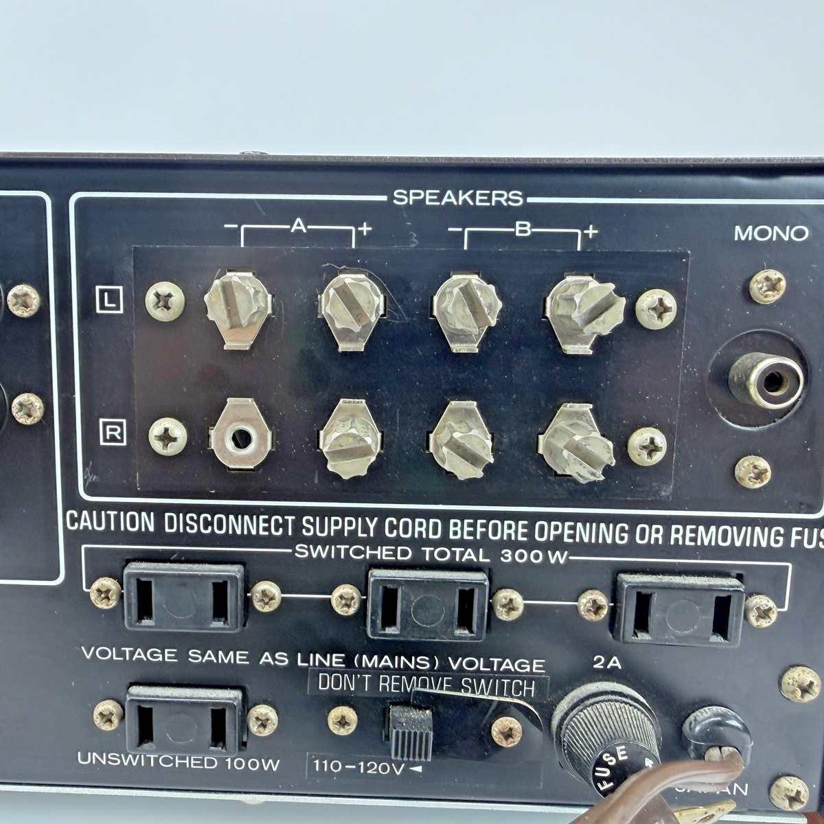Vintage Kenwood KA-5002 Integrated Stereo Amplifier Silver Face Tested Working