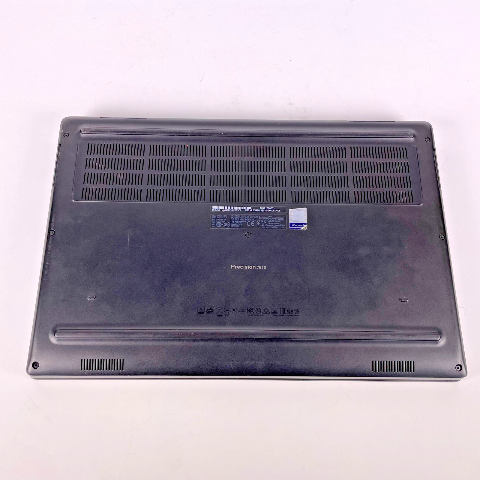 Dell Precision 7530 Intel i7-8850H-2.6GHz 32GB Ram 512GB NVME Windows 11