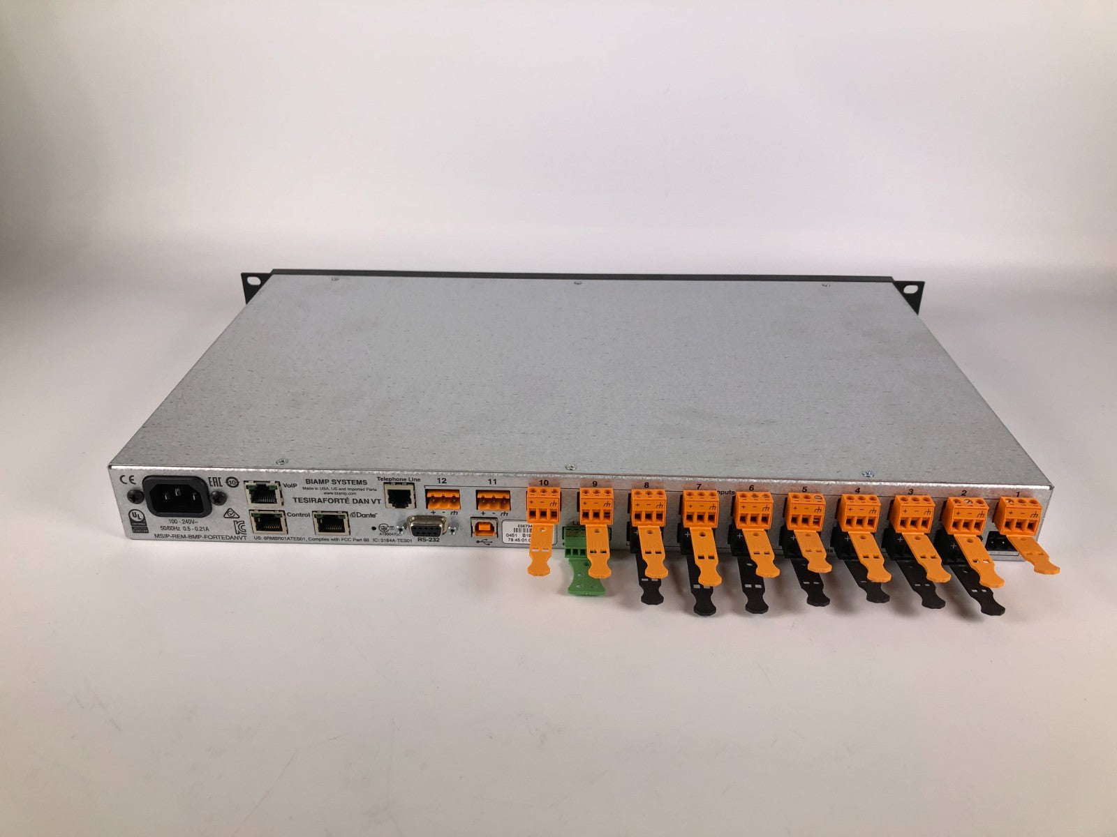 Biamp Tesira Forte Dan VT Digital Audio Server