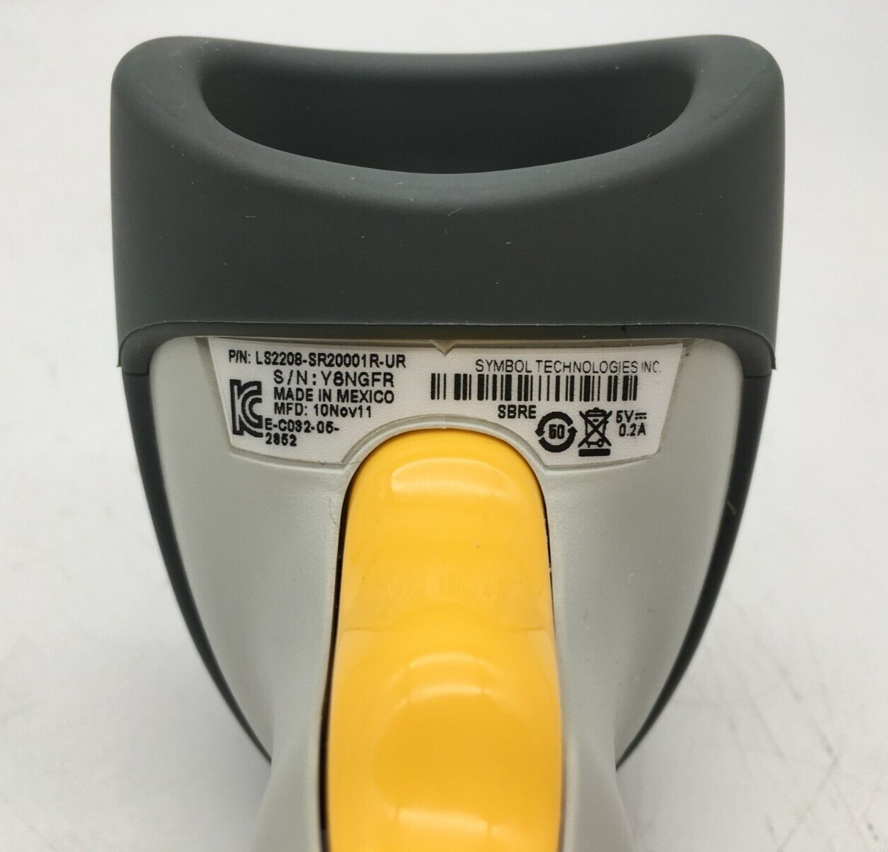 x4 symbol ls2208-sr20001r-ur with cable