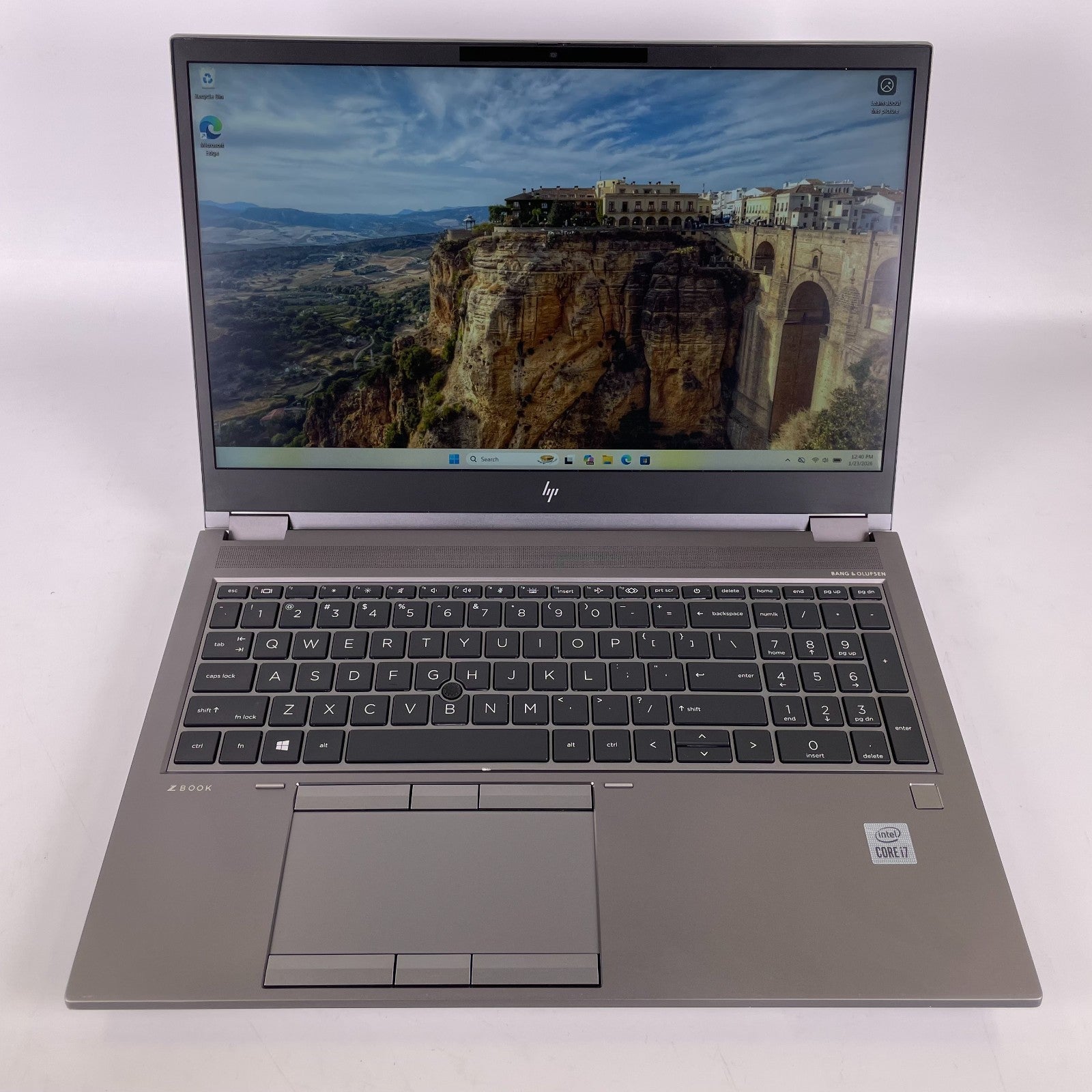 HP ZBook Fury 15 G7 Intel i7-10750H 2.6GHz 32GB Ram 500GB SSD+NVME Windows 11