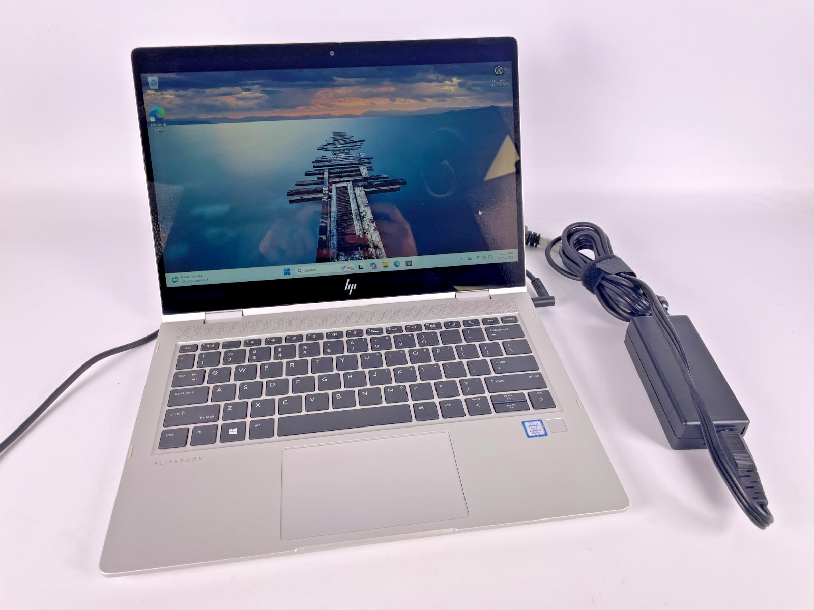 HP EliteBook x360 830 G5 Intel i5-8250u 1.6GHz 8GB Ram 128GB SSD Windows 11