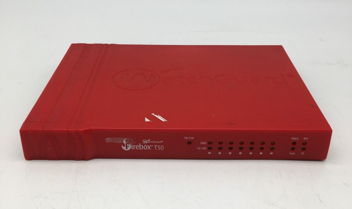 WatchGuard Firebox T50 Firewall Appliance ** UNTESTED **