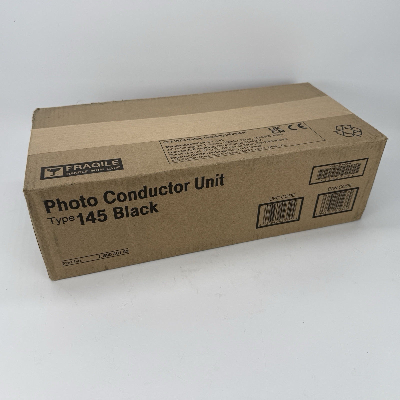 New - Ricoh 402319 Type 145 Black Photo conductor Unit