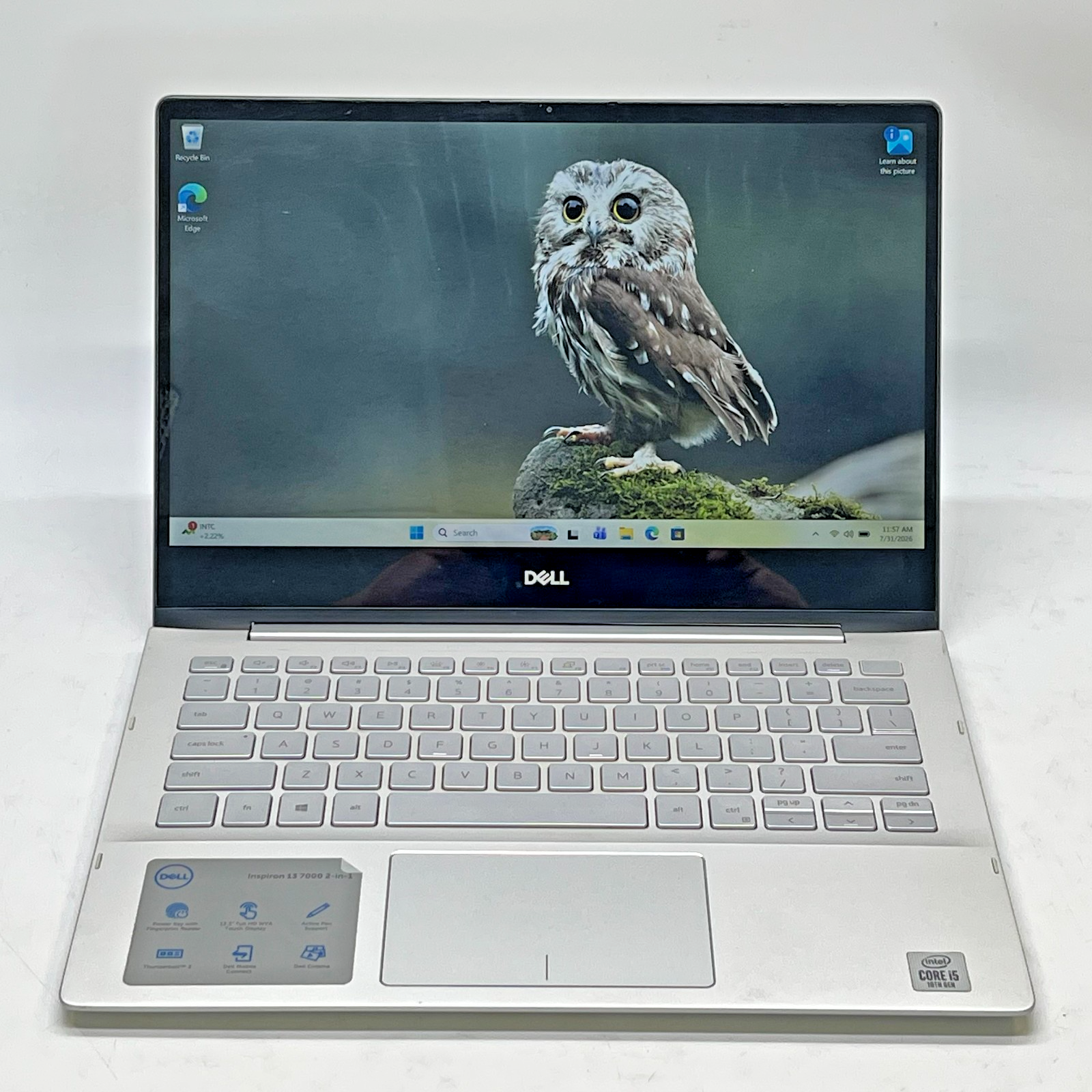 Dell Inspiron 7390 2-in-1 Intel i5 1.6GHz 8GB Ram 256GB SSD Win 11 *NEW BATTERY*
