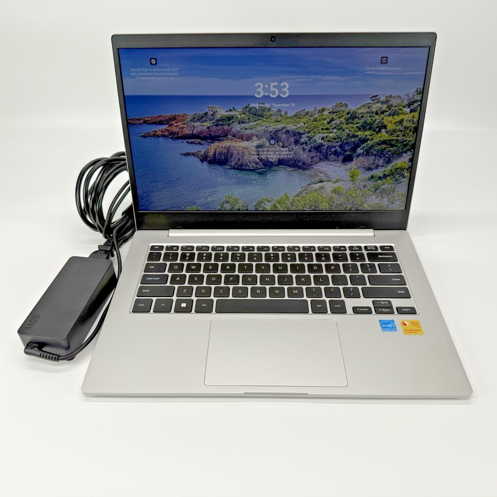 Samsung Galaxy Book GO 5g Snapdragon 8cx Gen 2 8 GB RAM 256 GB SSD Win 11 Pro