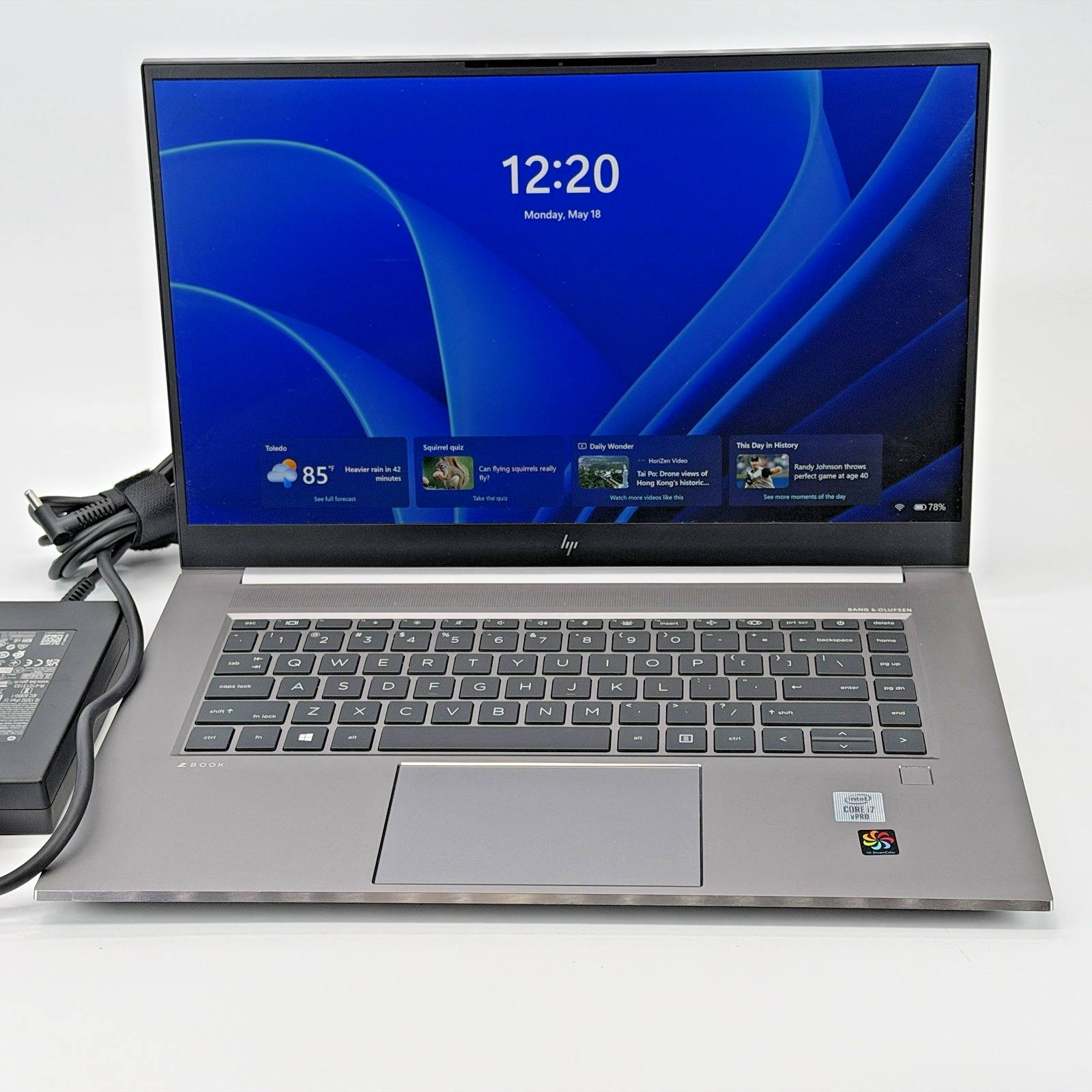 HP ZBook Create G7 i7-10850H @ 2.7GHz RTX 2070 Max-Q (8 GB) 256 GB NVMe 32GB RAM