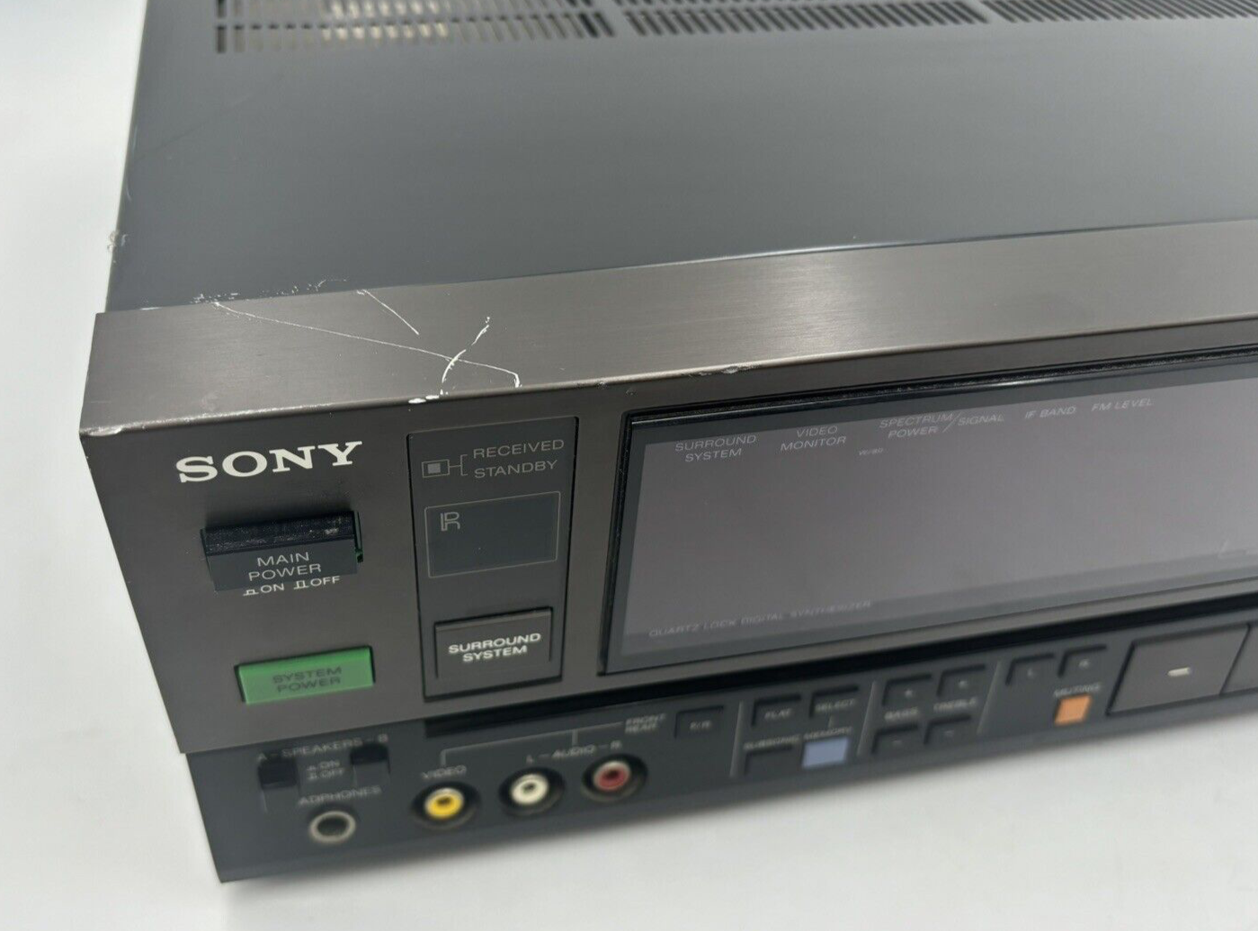 Vintage Sony STR-AV880 Audio/Video Control Center AM/FM Stereo Receiver NO Remot