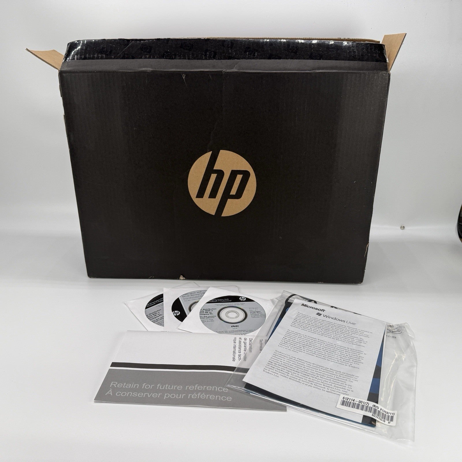 HP ProBook 6550b 15" Laptop Intel Core i5 4GB RAM 500GB HDD Windows 7 (BRAND NEW