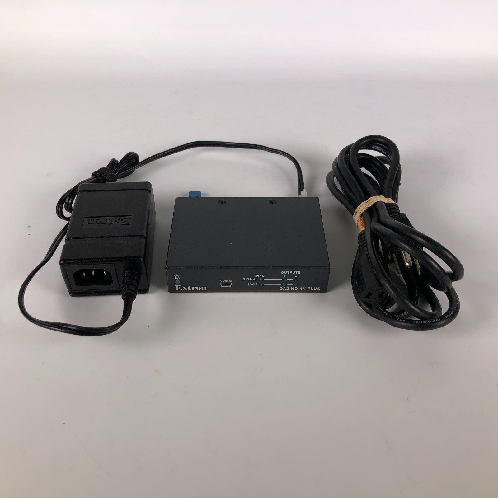 Extron DA2 HD 4K PLUS 2-Port Output Distribution Amplifier 33-1720-01 E