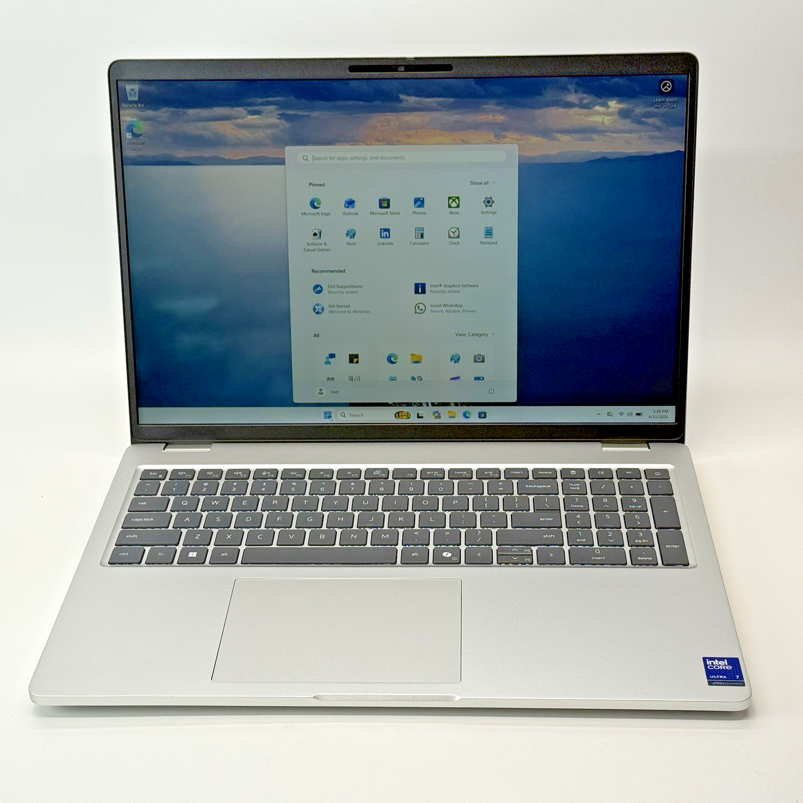 Dell Pro Plus PB16250 16" FHD+ ULTRA 7 265U 1 TB SSD 8 GB RAM Windows 11 Pro