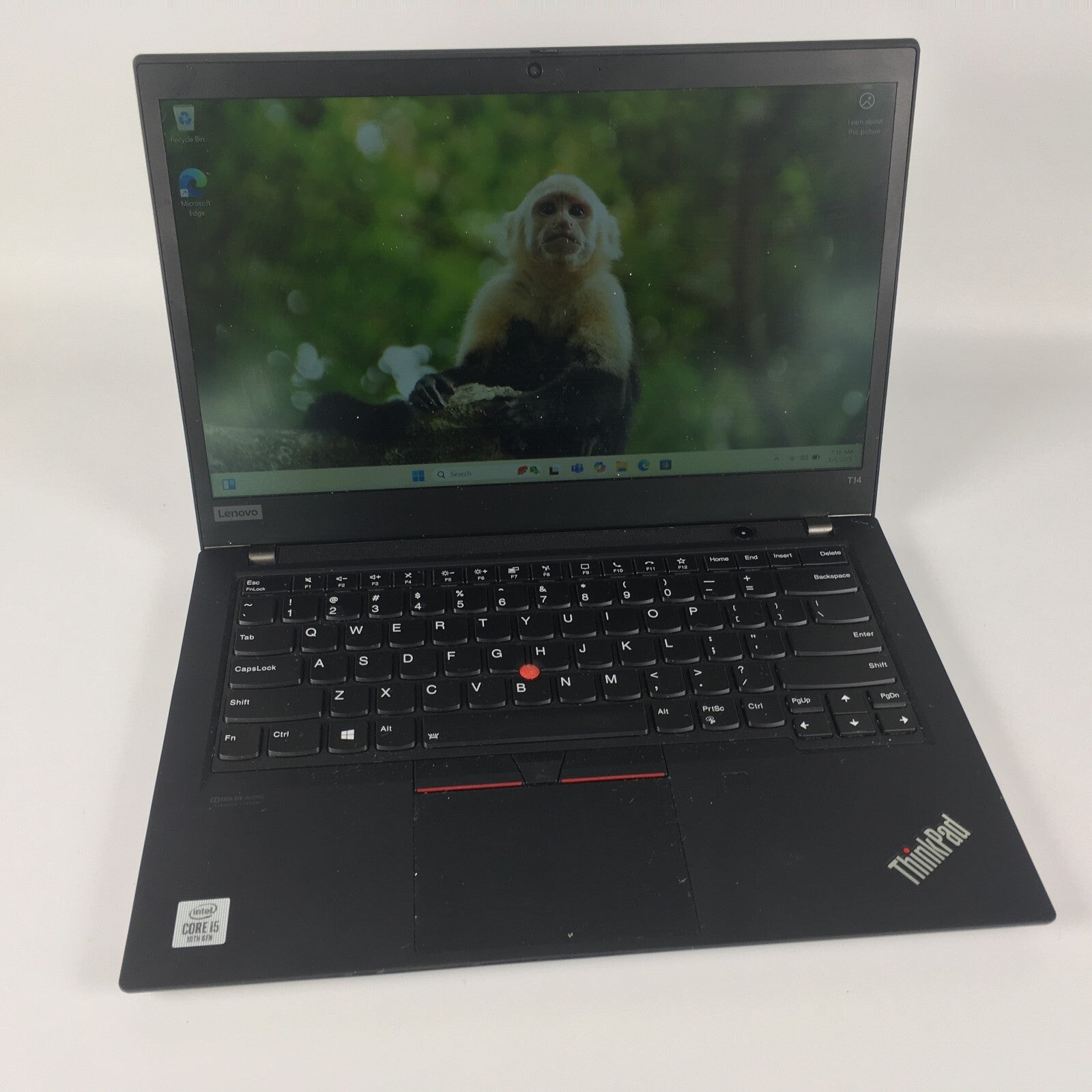 Lenovo ThinkPad T14 Gen1 Intel i5 10th Gen 1.6GHz 16GB 256GB SSD Windows 11