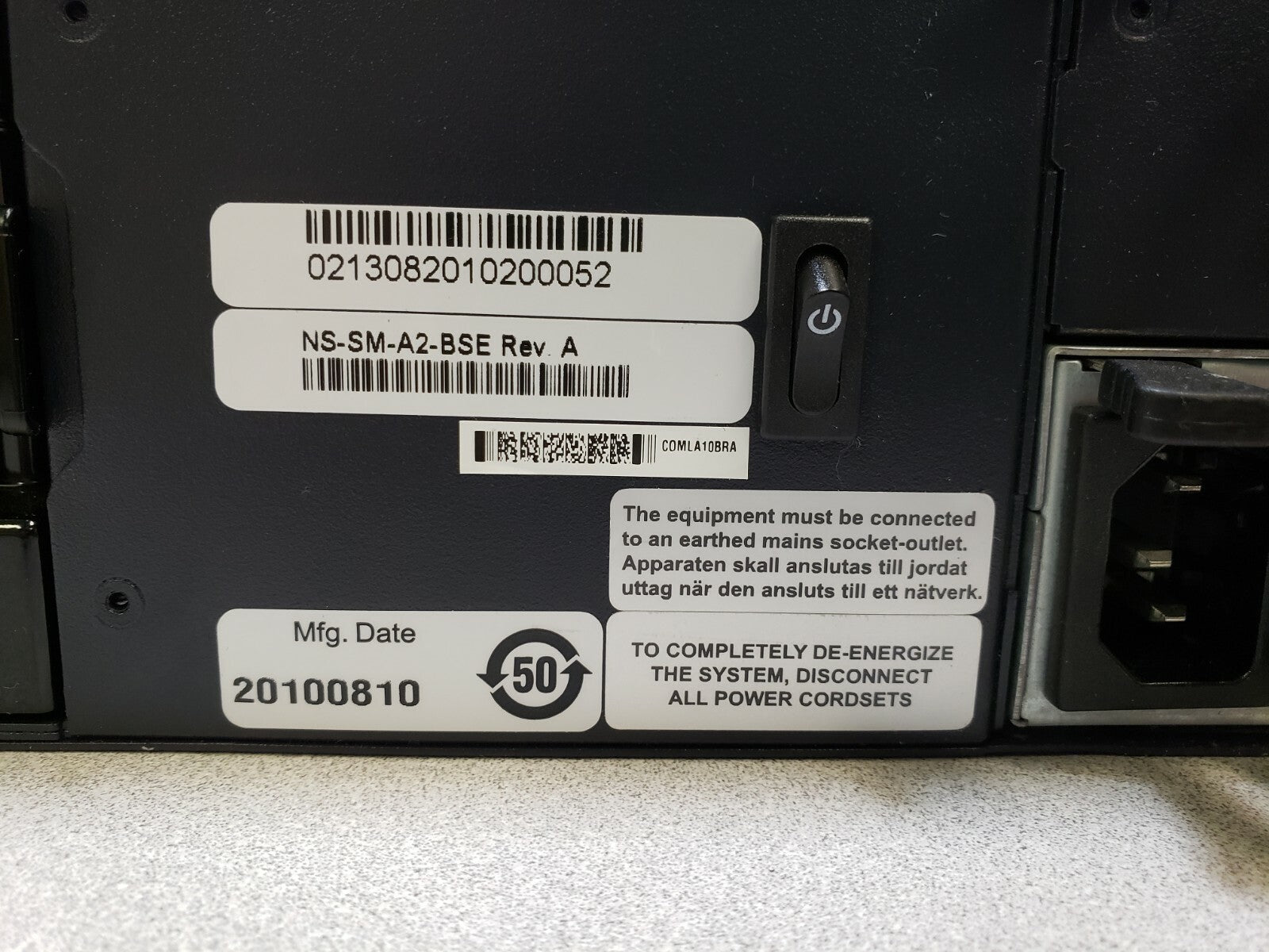 Juniper NS-SM-A2-BSE Networks NSMXpress Series II