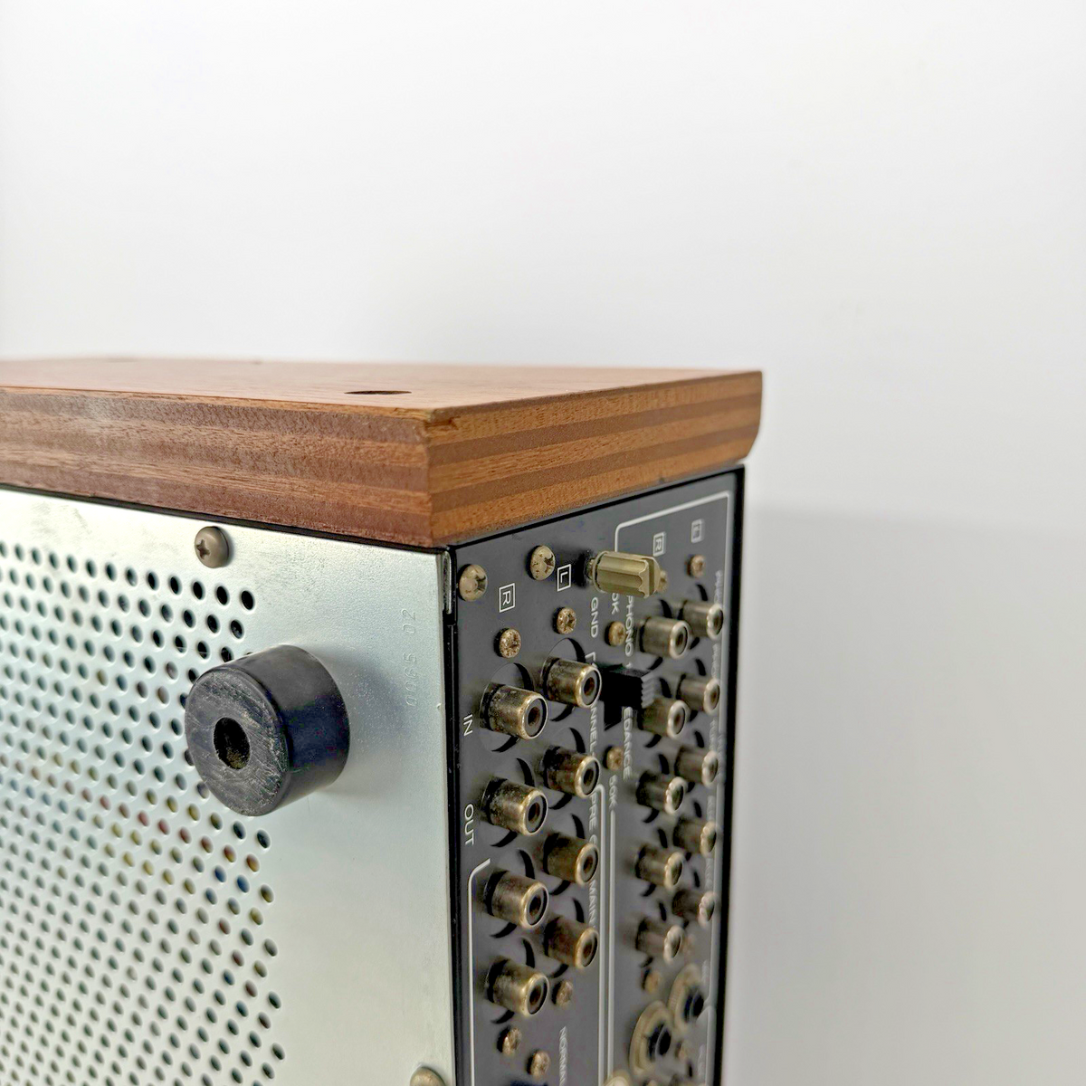 Vintage Kenwood KA-5002 Integrated Stereo Amplifier Silver Face Tested Working