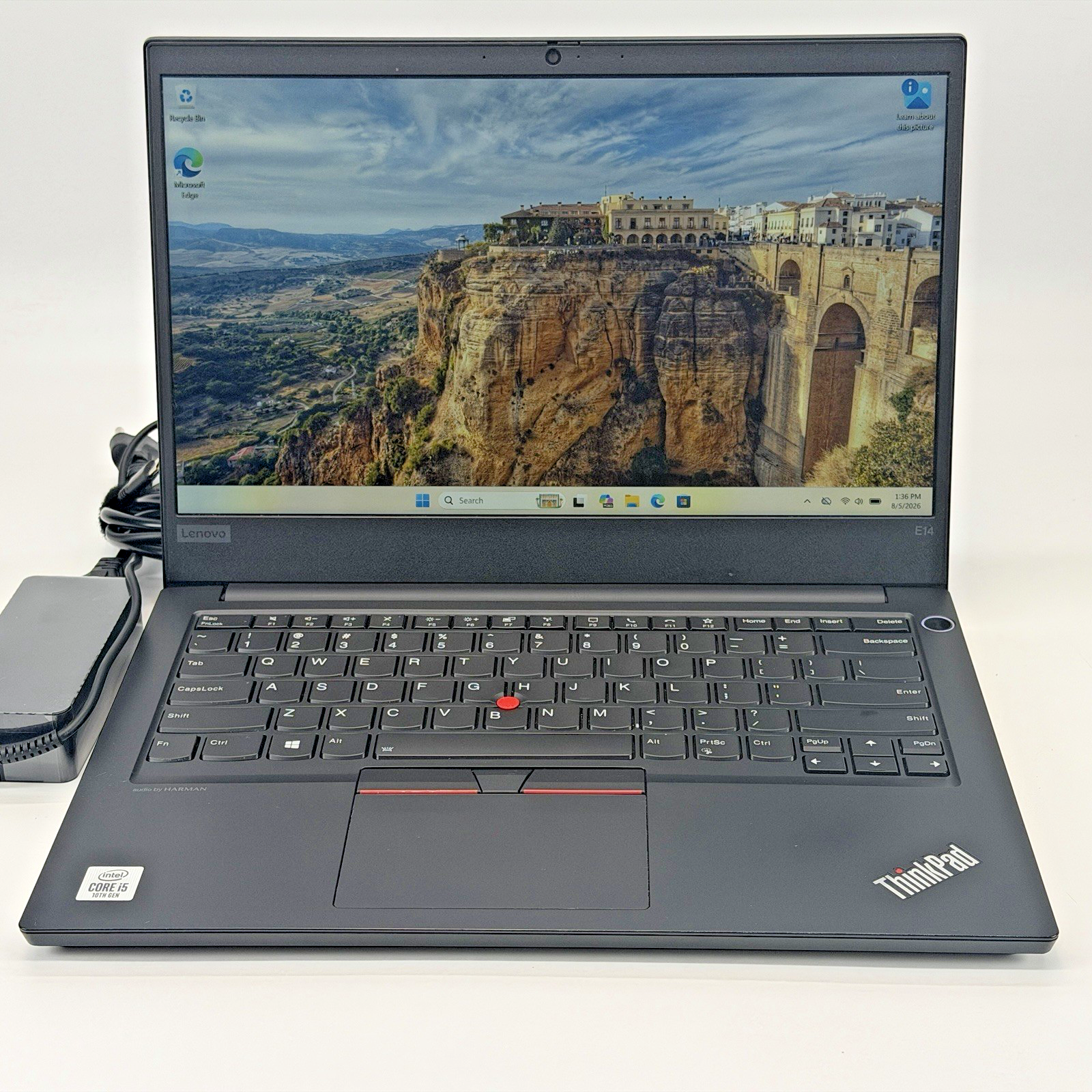 Lenovo ThinkPad E14 Intel i5-10th Gen 1.60 GHz 8 GB RAM 256 GB SSD Windows 11 Pr