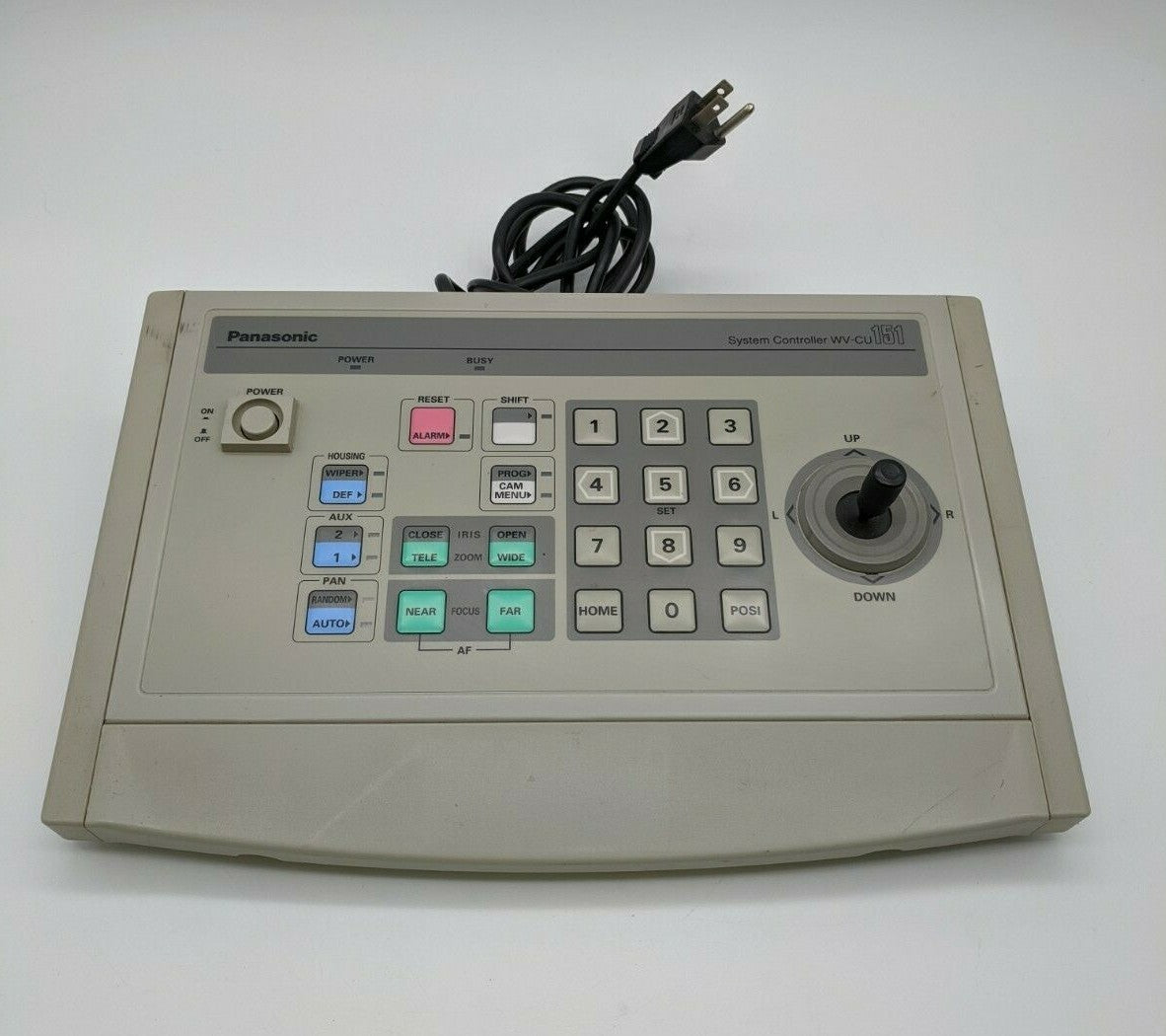 Panasonic WV-CU151 Joystick Surveillance Camera Video System Controller
