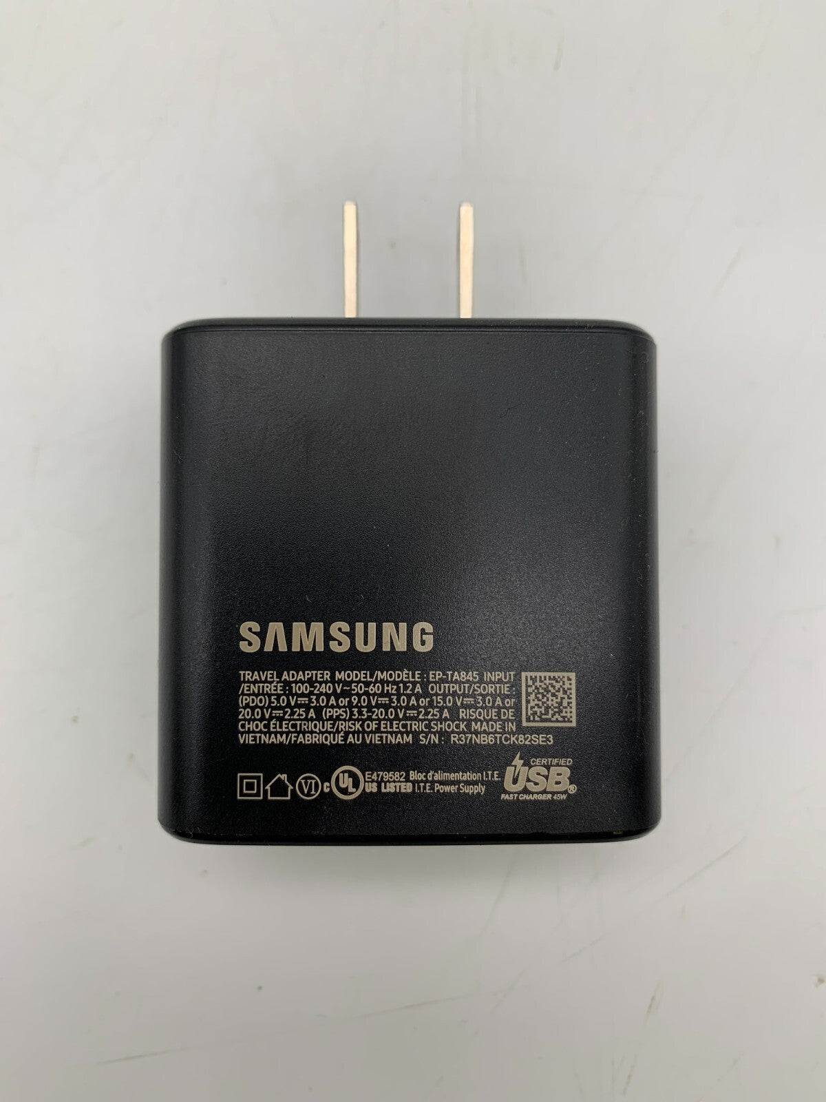 Lot of 5 Samsung 20V USB-C port  super fast charger EP-TA845 Original OEM