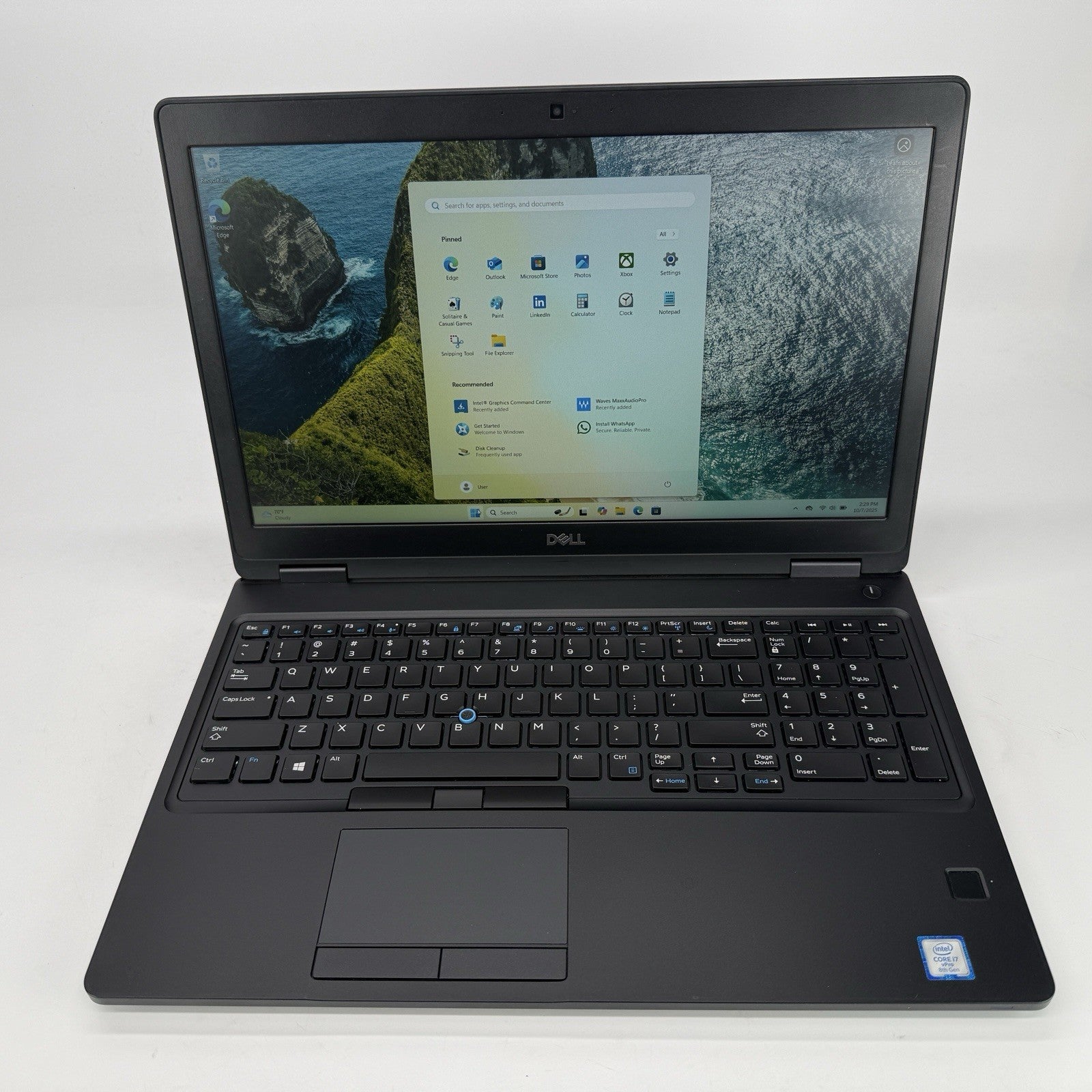 Dell Latitude 5590 Intel i7-8650u 1.90 GHz 16 GB RAM 256 GB SSD (NVMe) Win 11