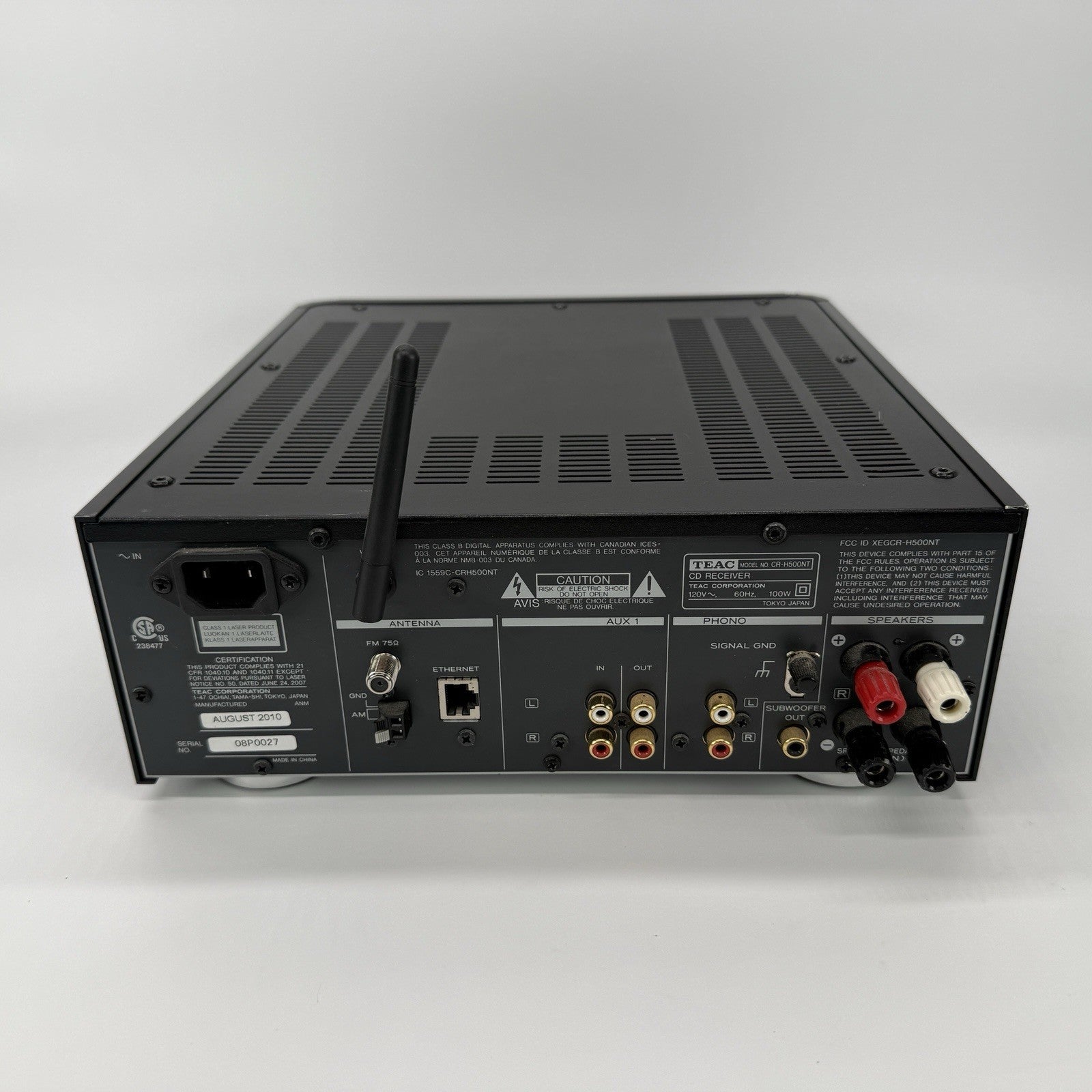 TEAC Reference CR-H500NT Network Receiver / CD Player, NO REMOTE