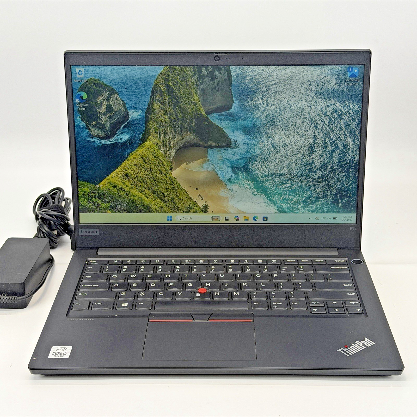 Lenovo ThinkPad E14 Intel i5-10th Gen 1.60 GHz 8 GB RAM 256 GB SSD Windows 11 Pr