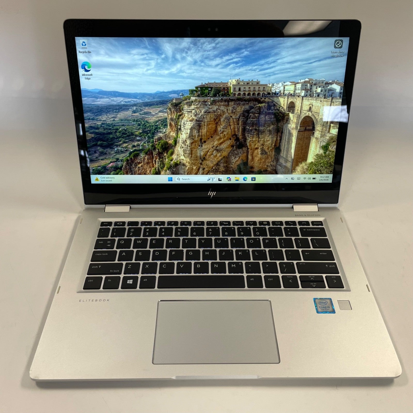 HP EliteBook X360 1030 G2 Intel i5-7200u 2.5GHz 8GB Ram 128GB SSD Windows 11