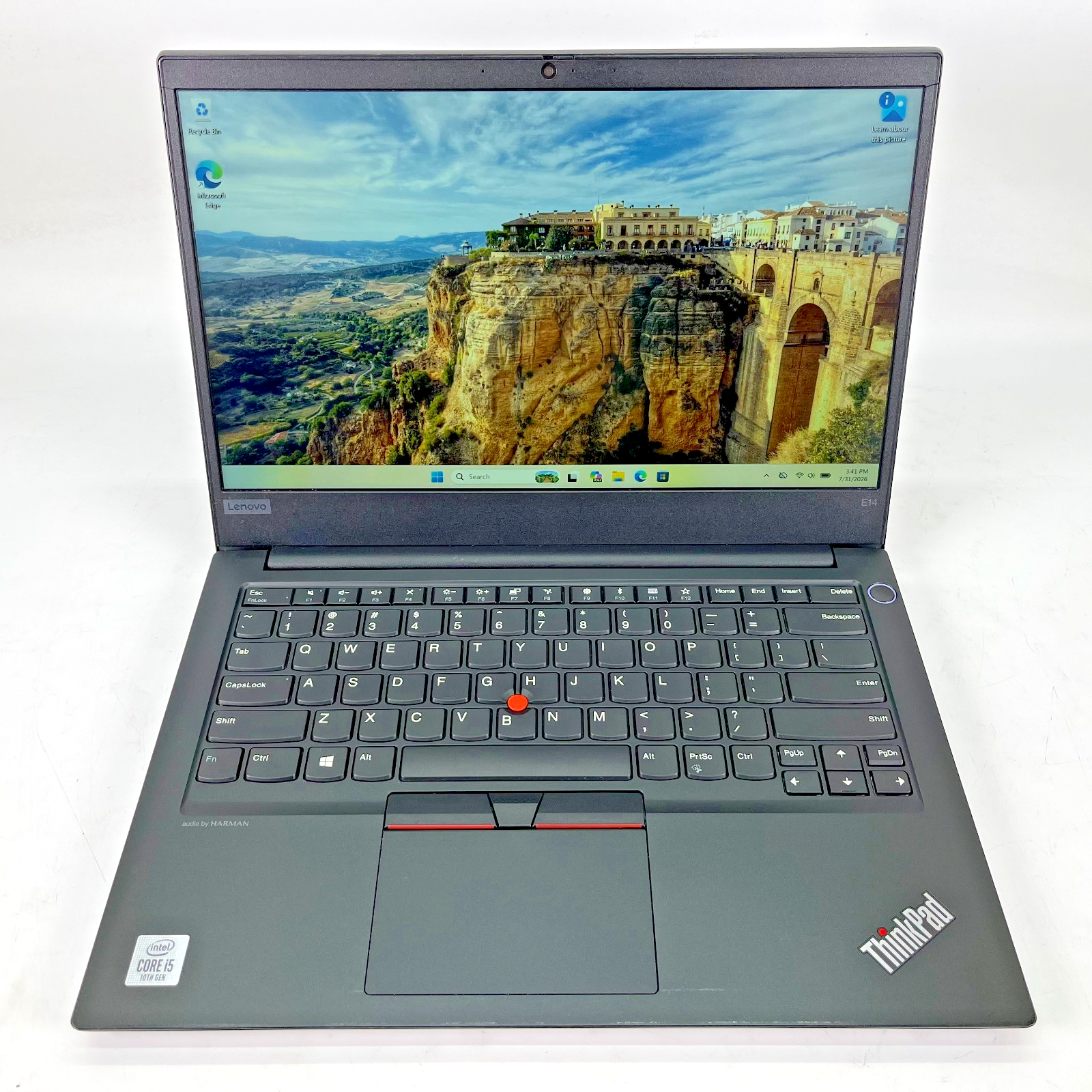 Lenovo ThinkPad E14 Intel i5 10th Gen 1.6GHz 8GB Ram 256GB SSD Windowds 11