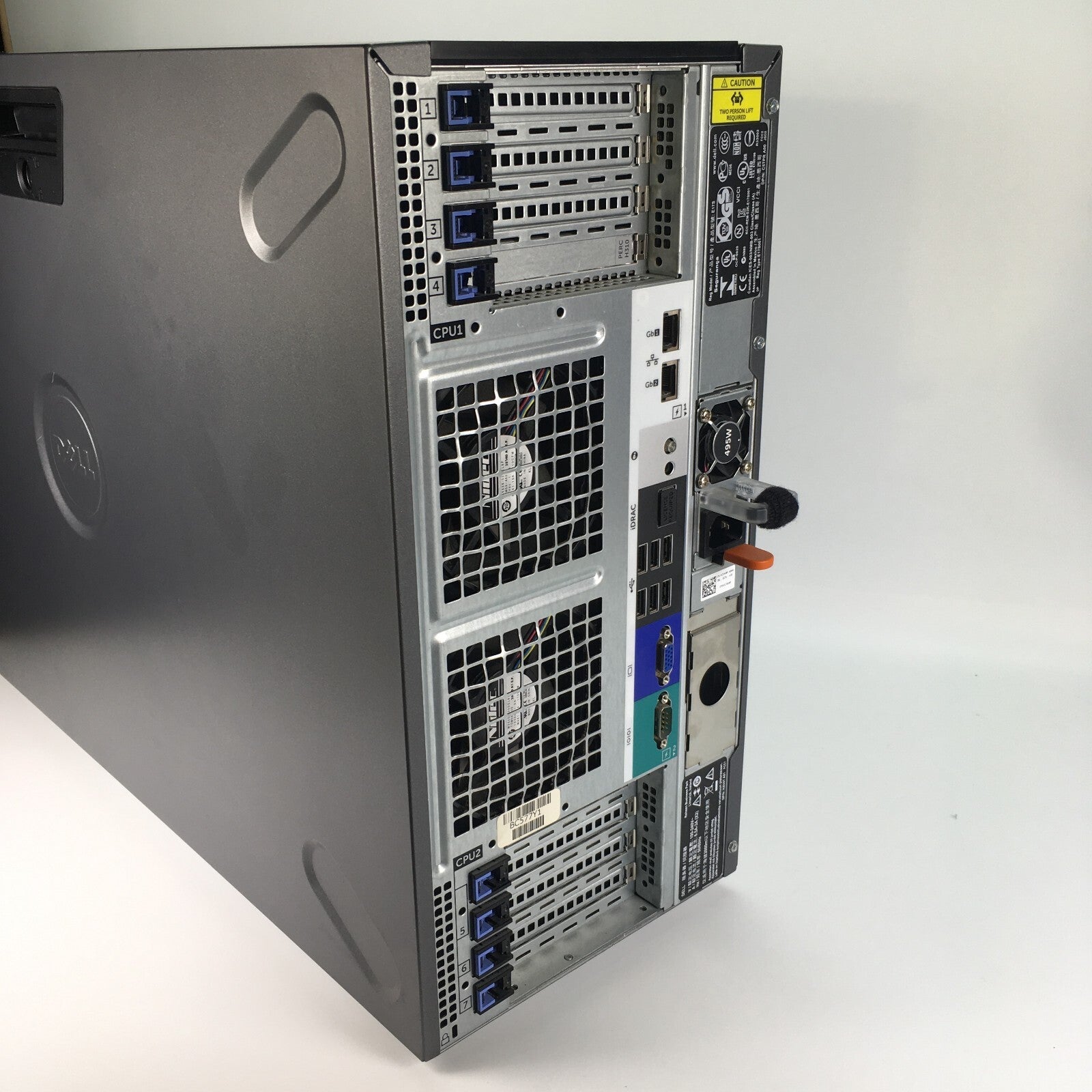 Dell PowerEdge T620 Intel Xeon E5-2620 2GHz 32GB Ram x6 1TB HDD NO OS