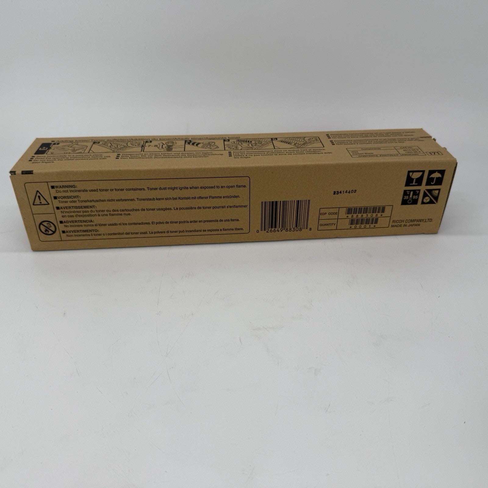 New Genuine Ricoh Savin Lanier LP Toner Cartridge 145 HY Black 888308