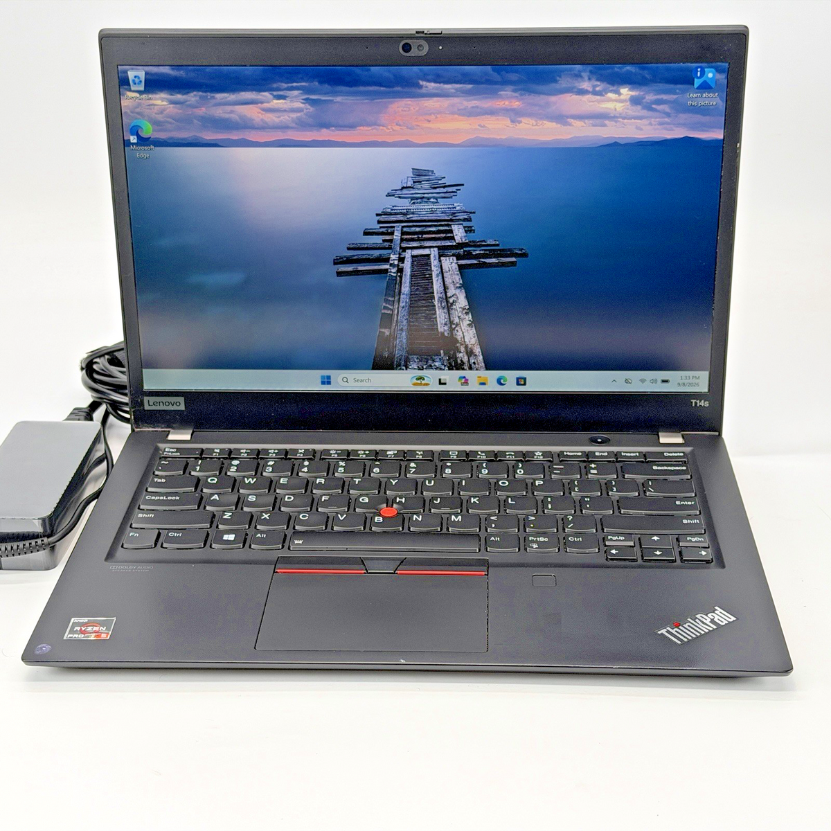 Lenovo ThinkPad T14s Gen 1 AMD Ryzen 5 Pro 4750u 2.10 GHz 8 GB RAM 256 GB (NVMe)