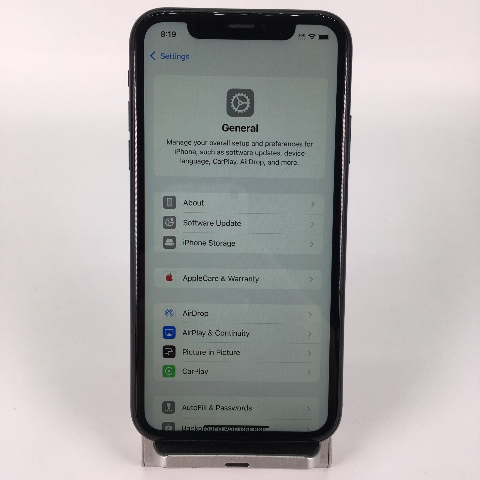 Apple iPhone XR - 64GB - AT&T - Black - MT3K2LL/A