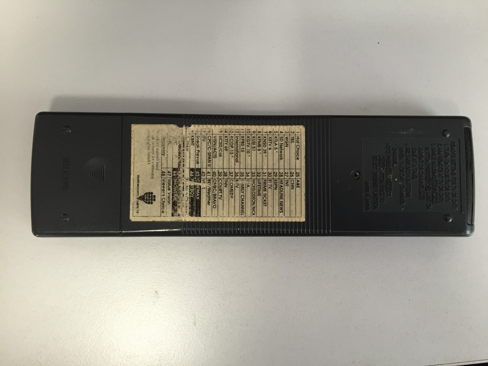 Hitachi VCR  Remote Control VT-RM260A