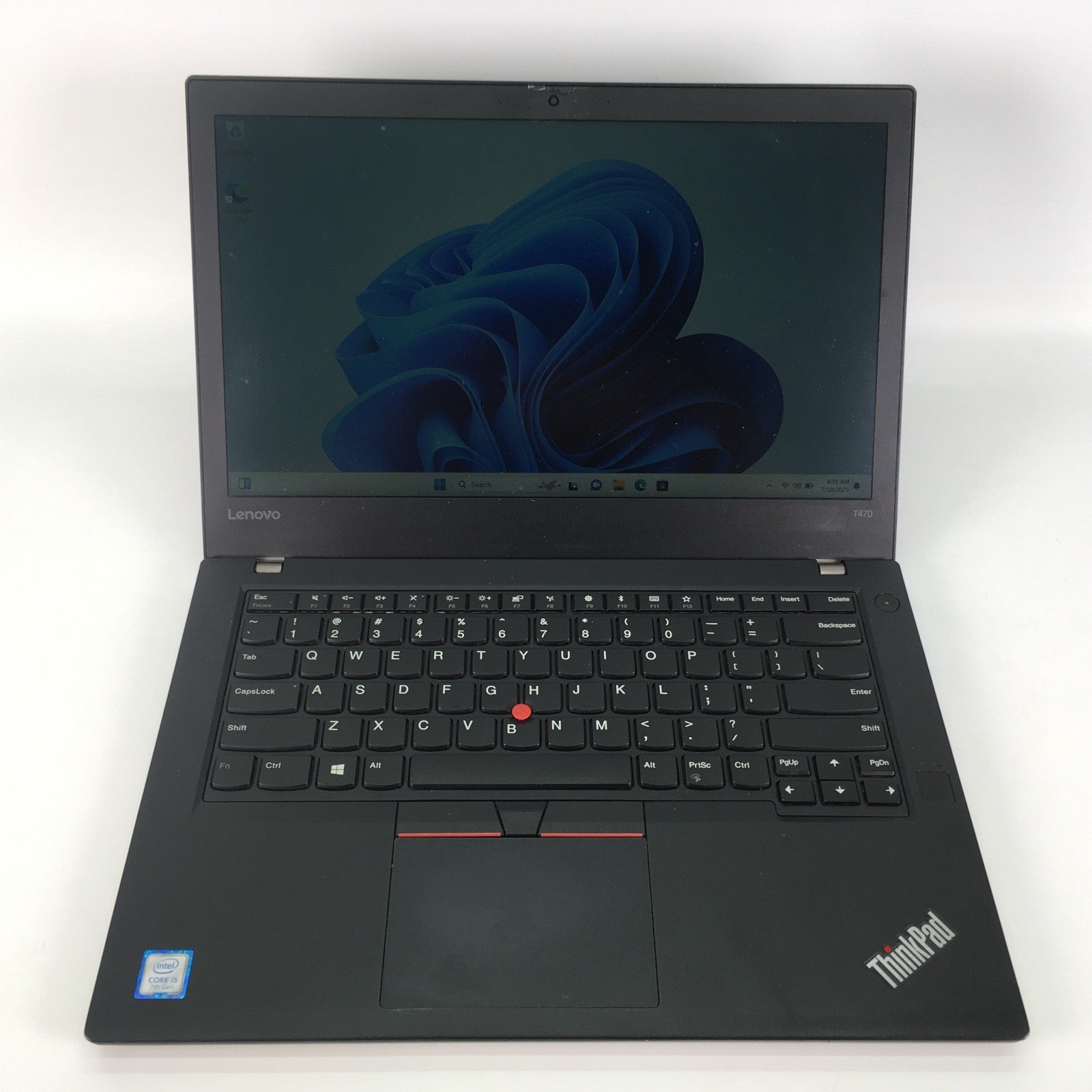 Lenovo ThinkPad T470 Intel i5 7200u 2.5GHz 8GB Ram 128GB SSD Windows 11 Pro