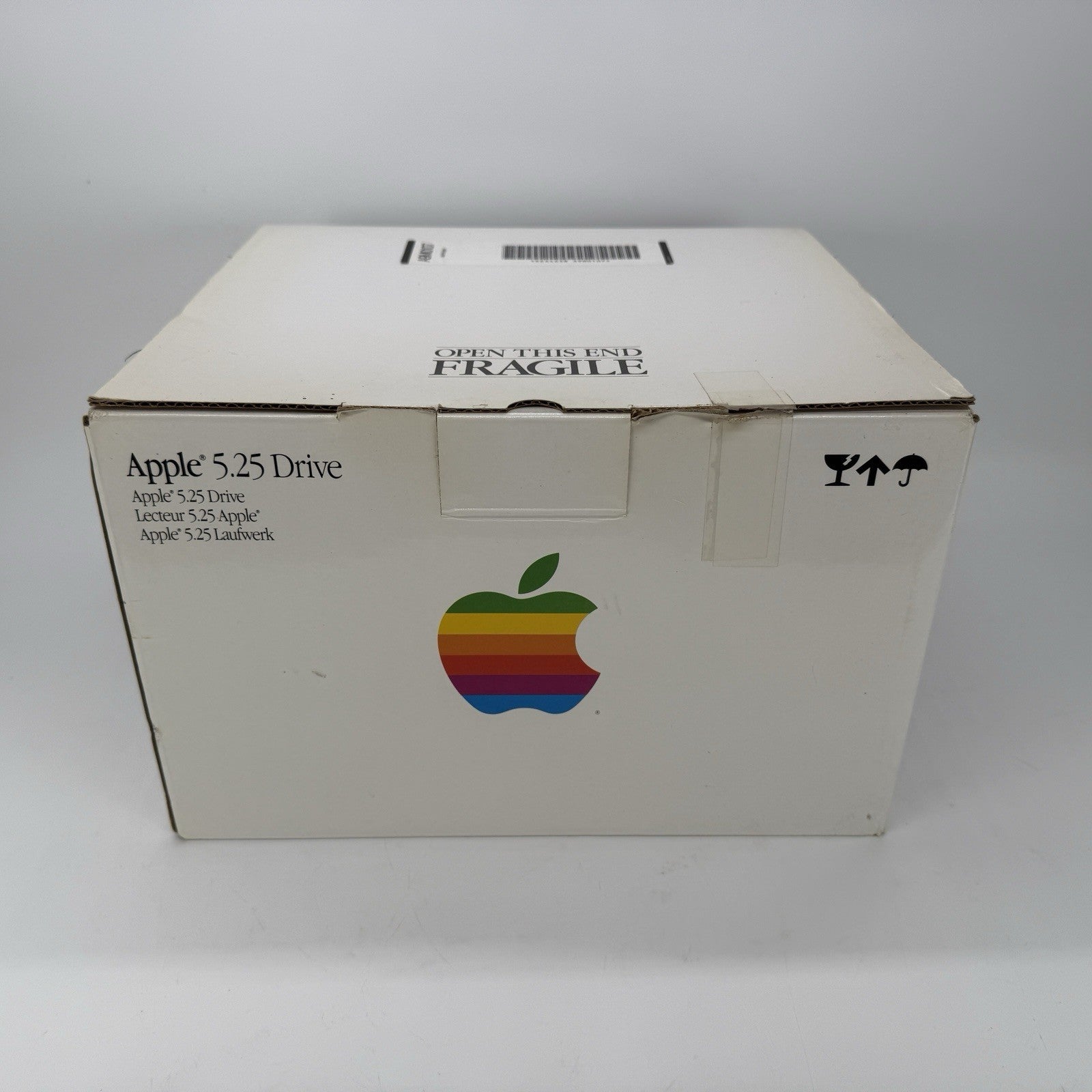 Vintage Apple 5.25" External Floppy Disk Drive A9M0107 Box and origional packing